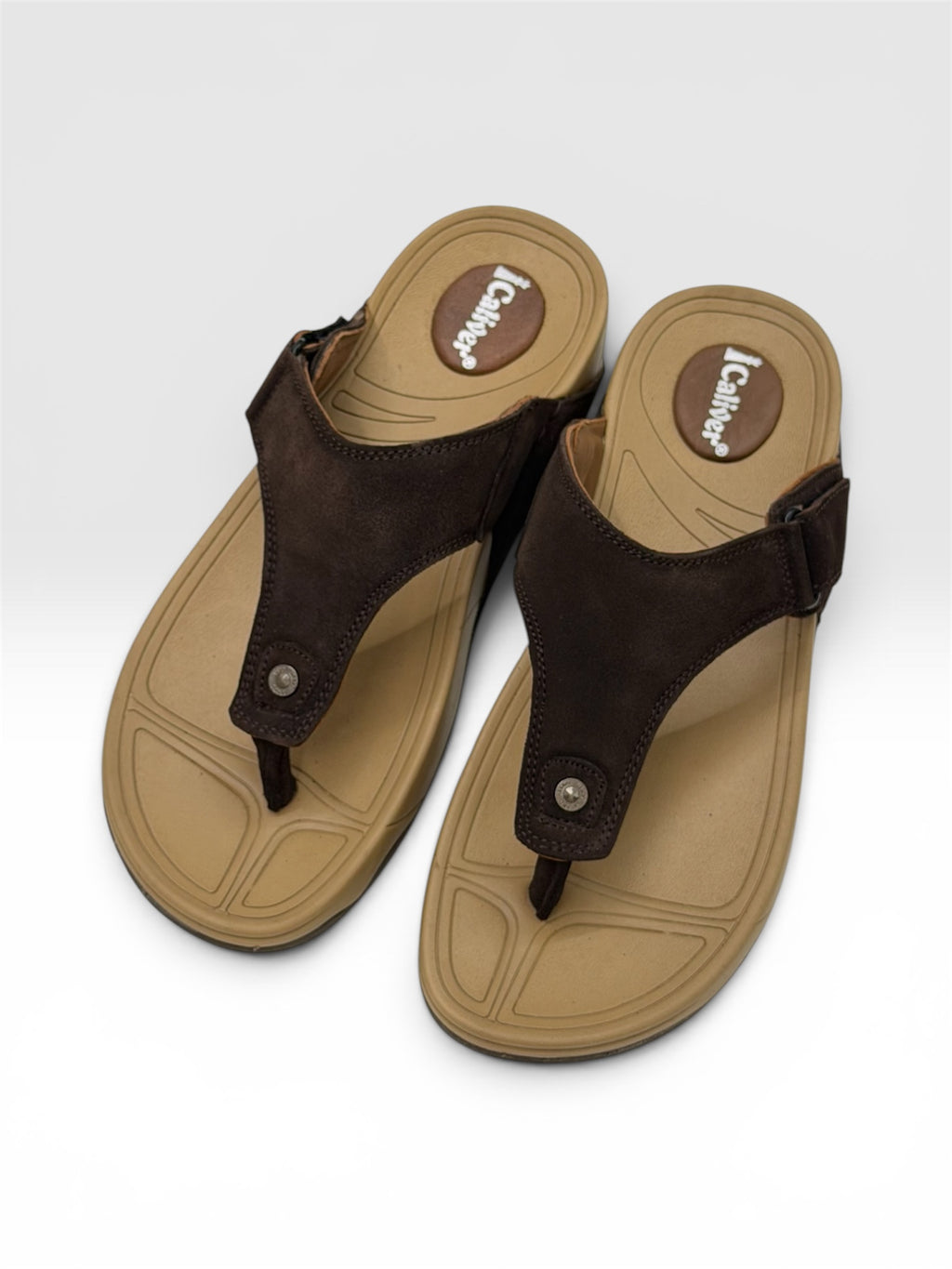 CALIVER PSPK V SHAPE - BROWN FOR MENS