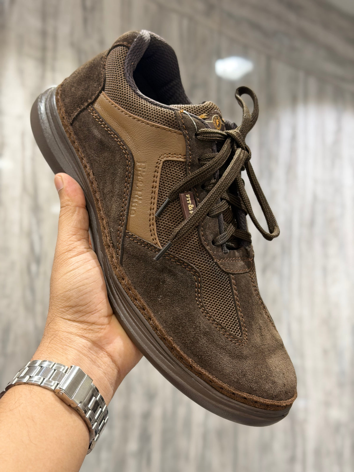 FIT&FINE CASUAL SHOE BROWN