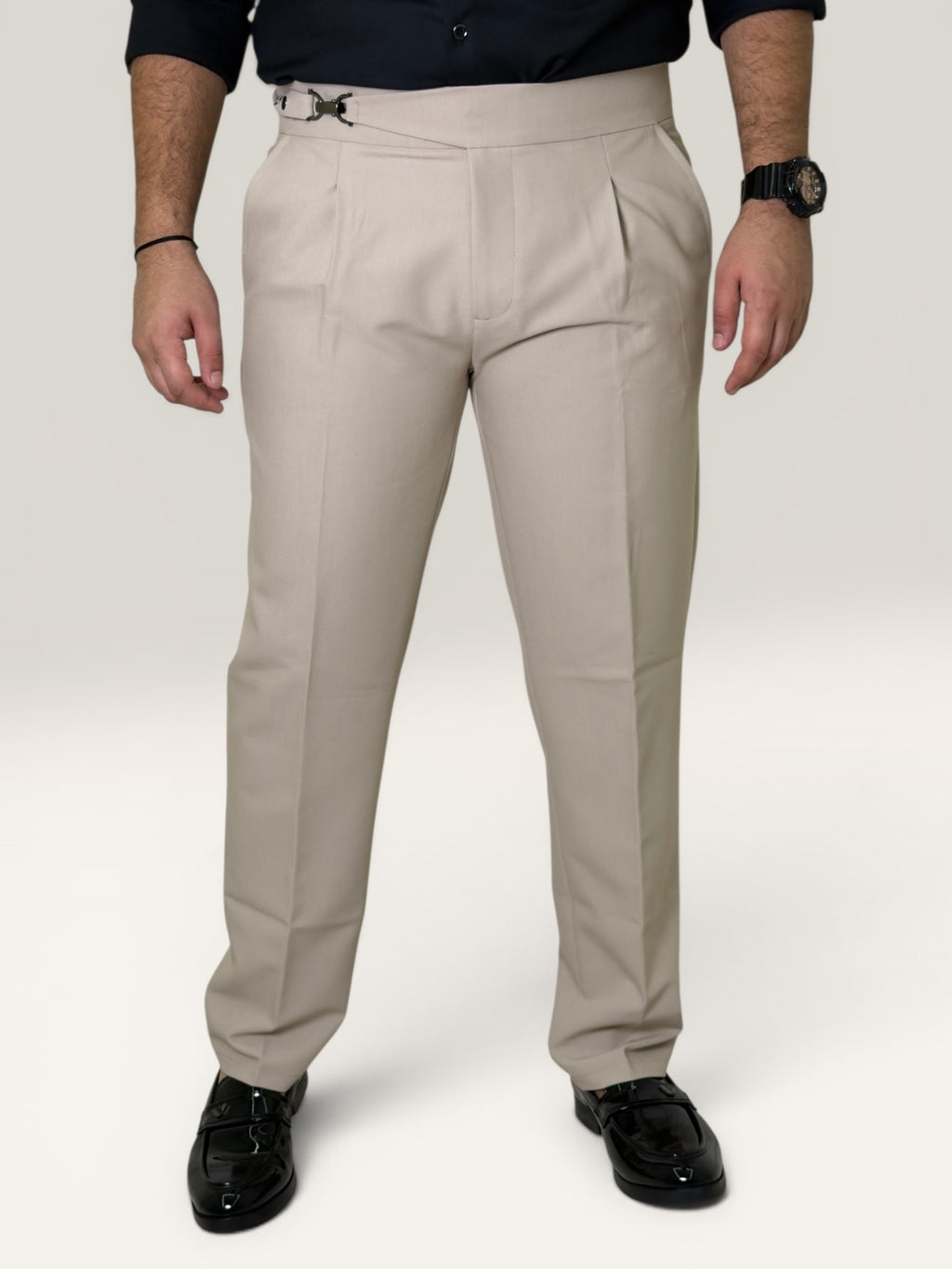 Cream Gurkha Pant 2