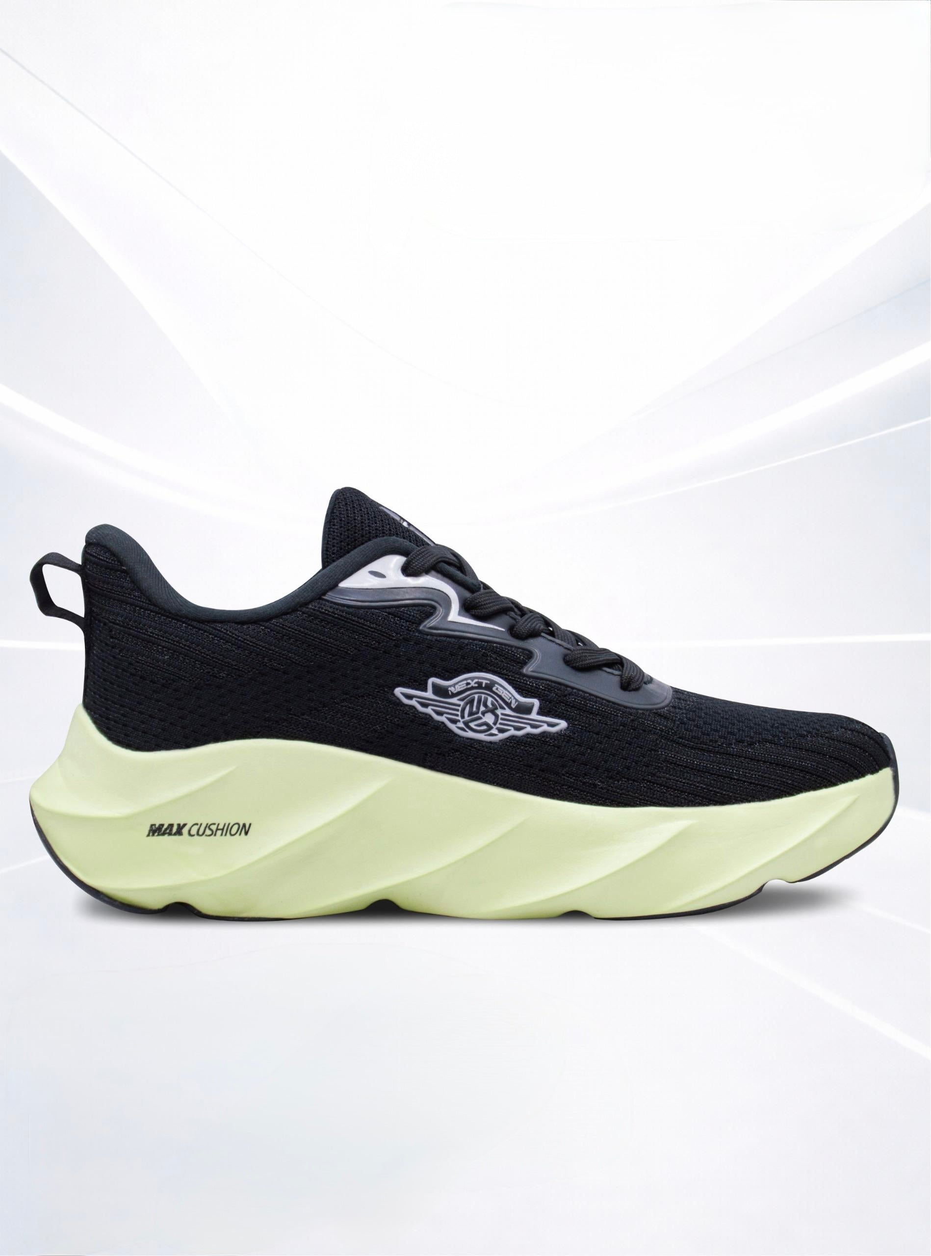 COLUMBUS VELOCITY BURST SPORT SHOES FOR MEN -- BLACK OLIVE