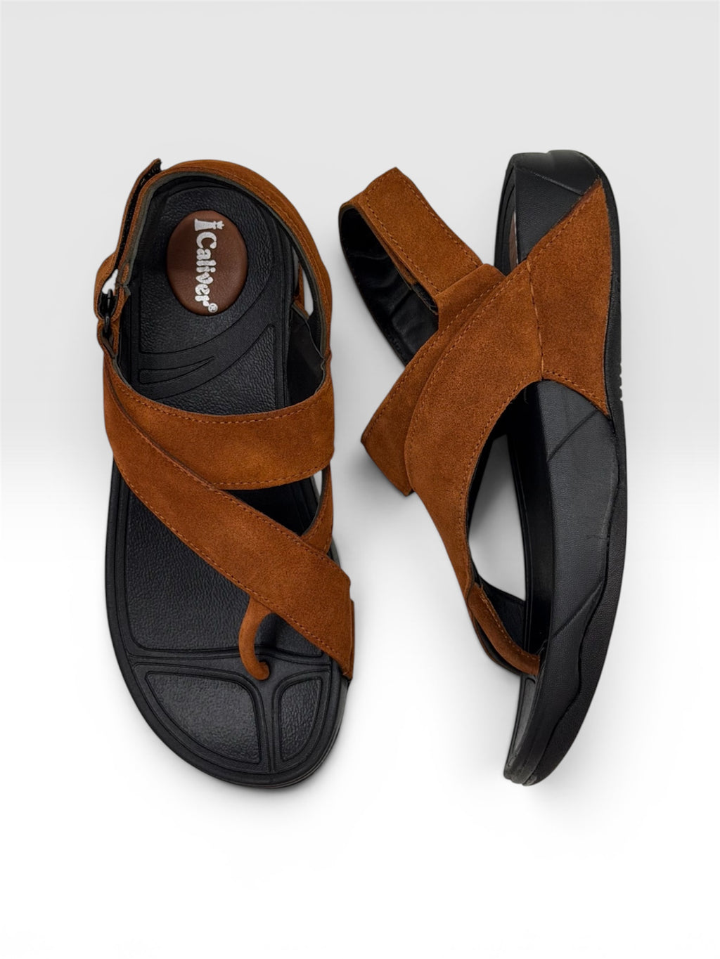 CALIVER PSPK SANDLES - TAN - FOR MENS