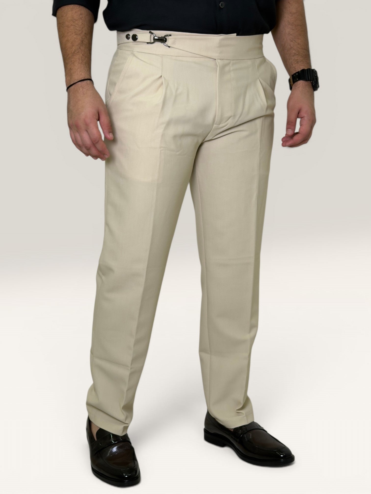 Beige Gurkha Pant 16