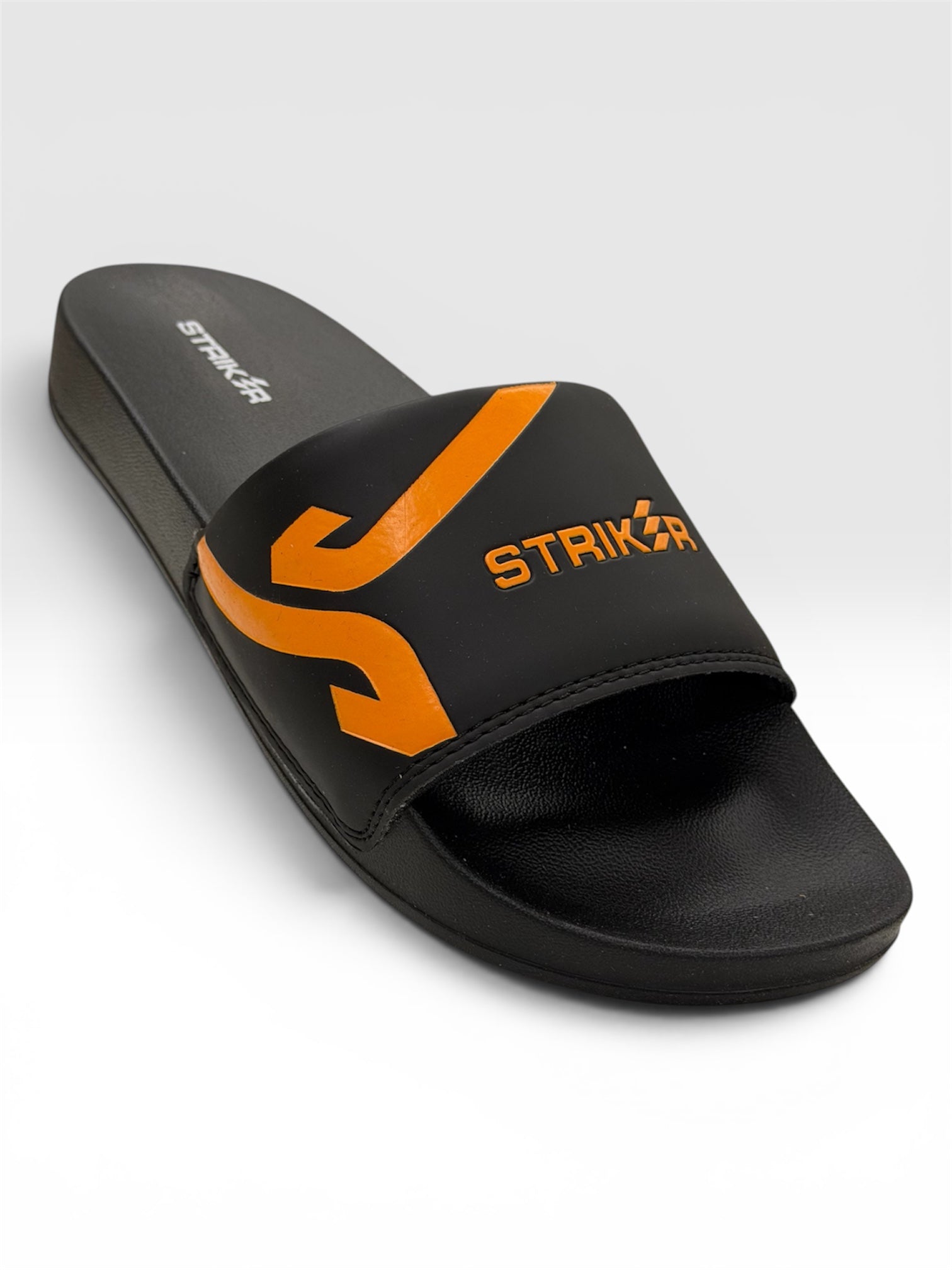 STRIKER SLIDERS BLACK / ORANGE FOR MEN