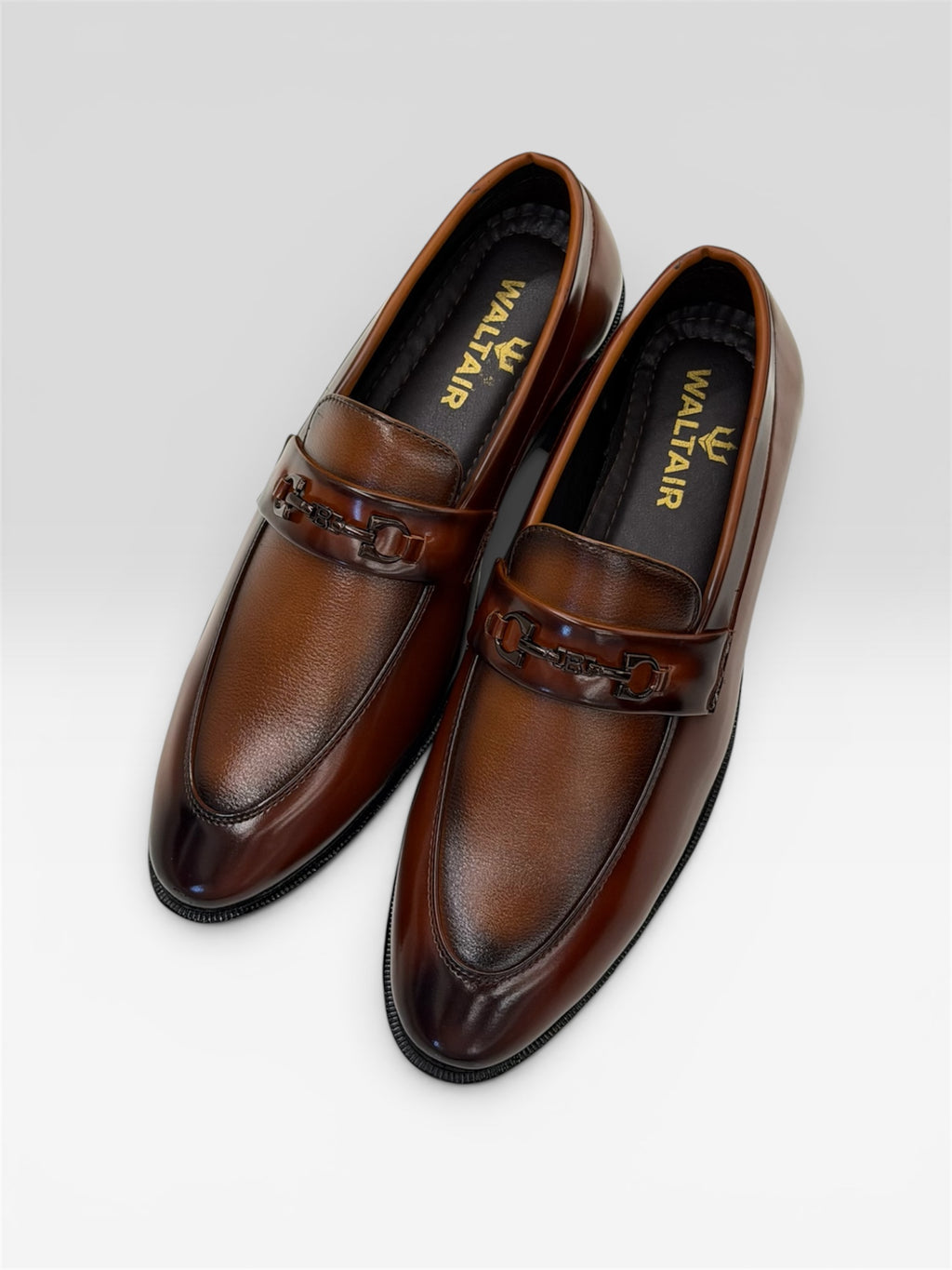 WALTAIR TAN LOAFERS FOR MENS