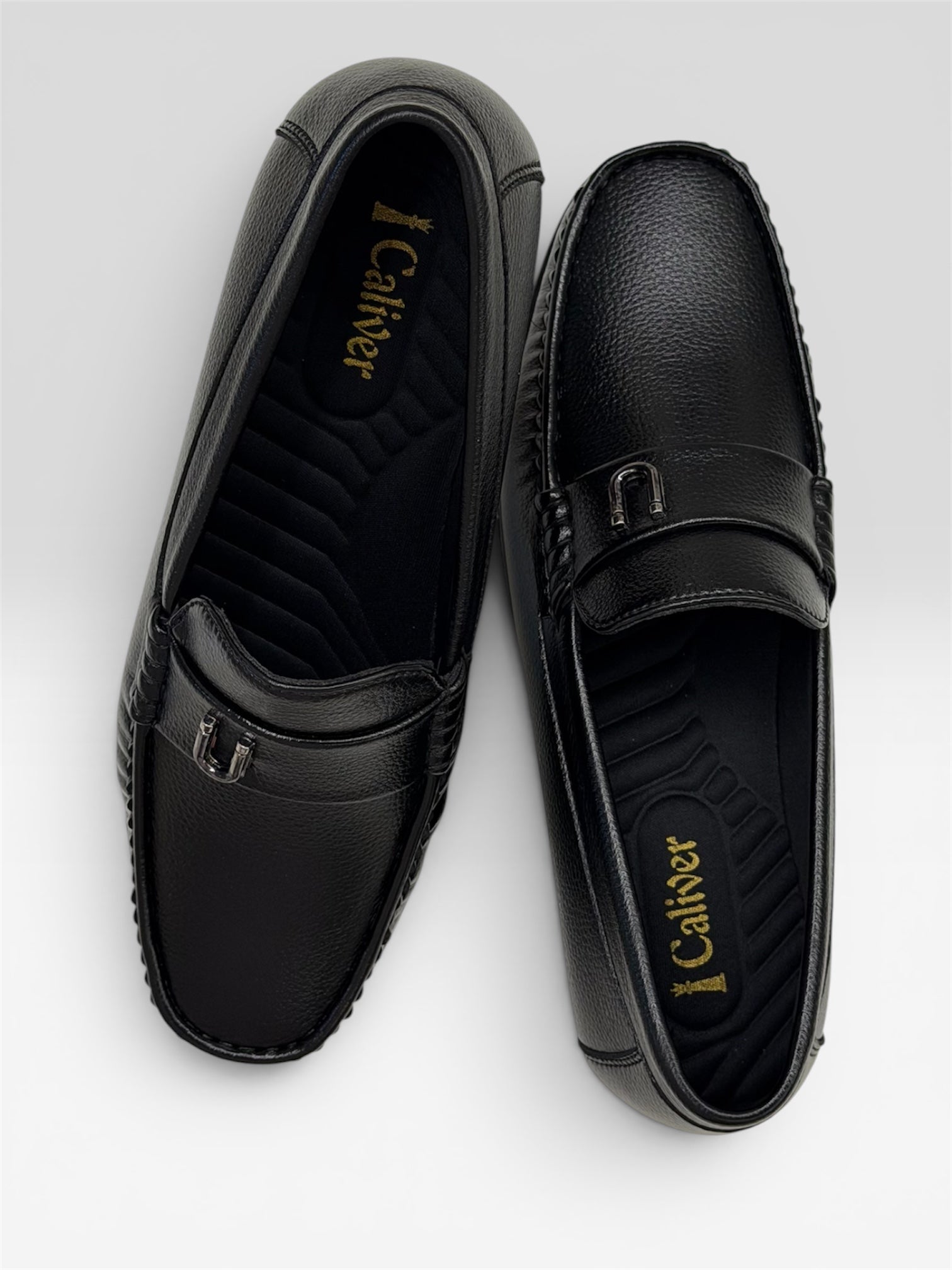 BLACK LOAFERS SHOES FOR MENS