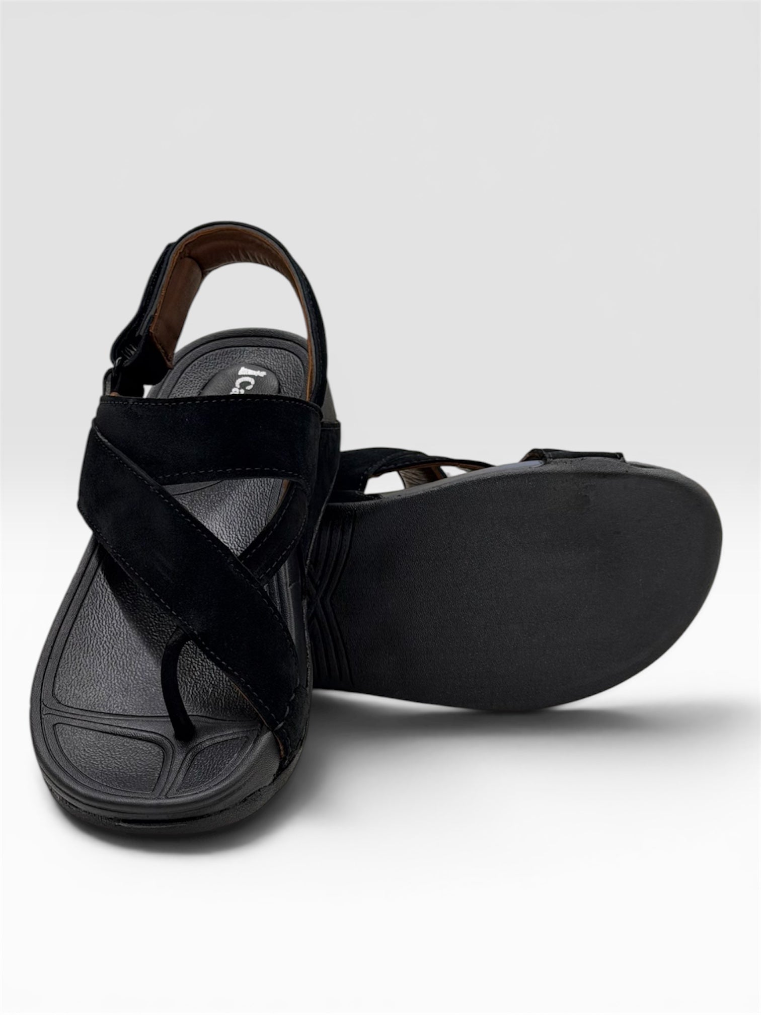CALIVER PSPK SANDLES - BLACK - FOR MENS
