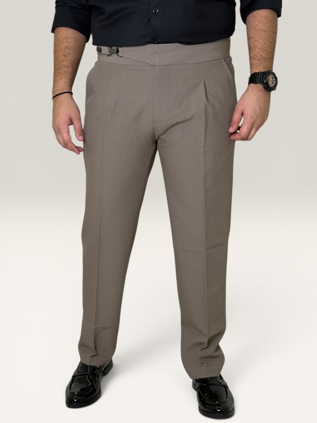 Silver Grey GURKHA Pant 2