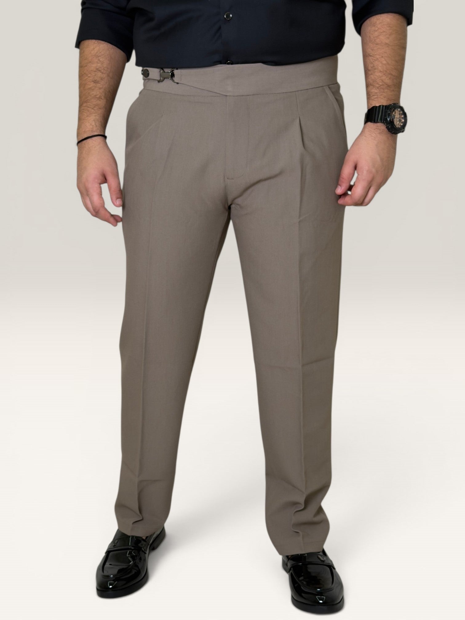 Silver Grey GURKHA Pant 2