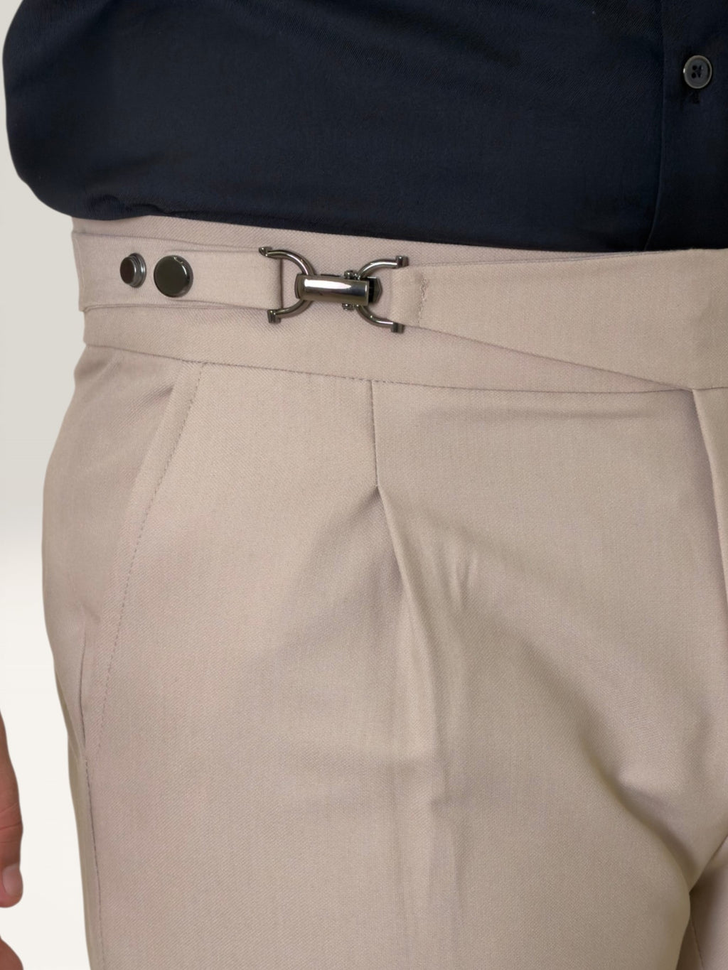 Cream Gurkha Pant 2