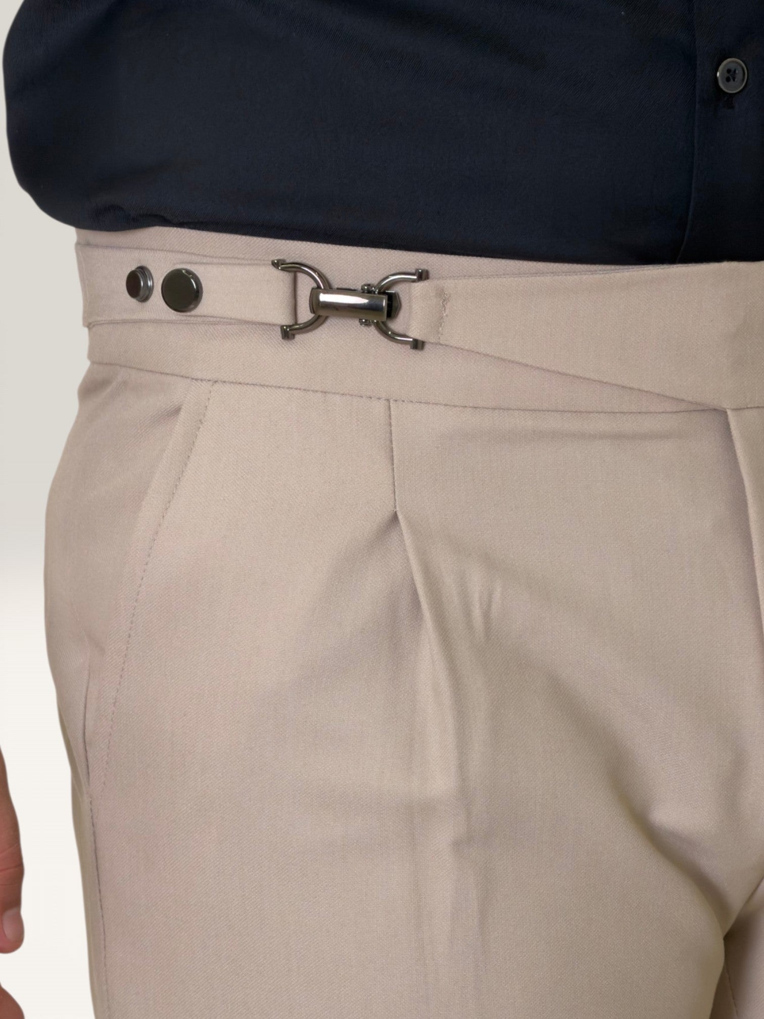 Cream Gurkha Pant 2