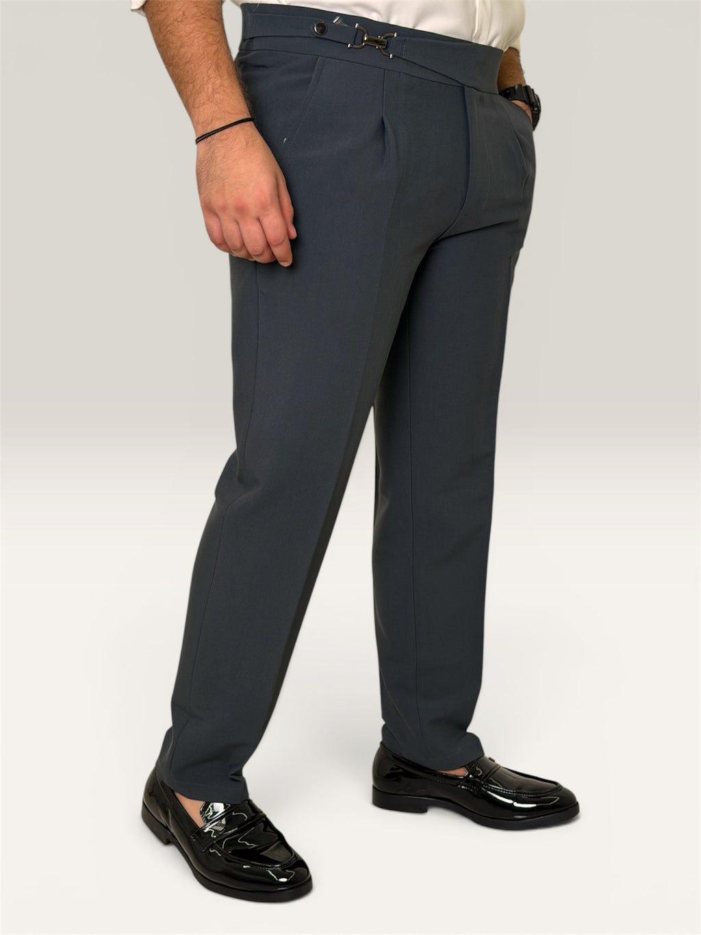 Ash Grey Gurkha Pant 10