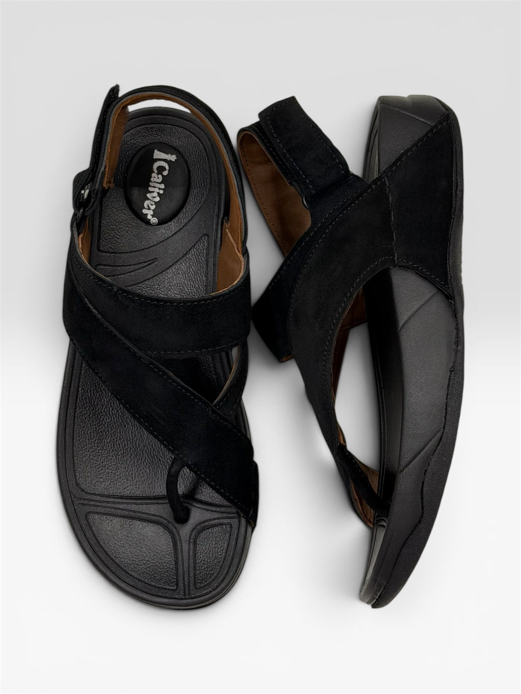 CALIVER PSPK SANDLES - BLACK - FOR MENS