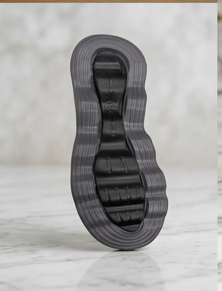 MASSAGER DARK GREY SLIPPERS