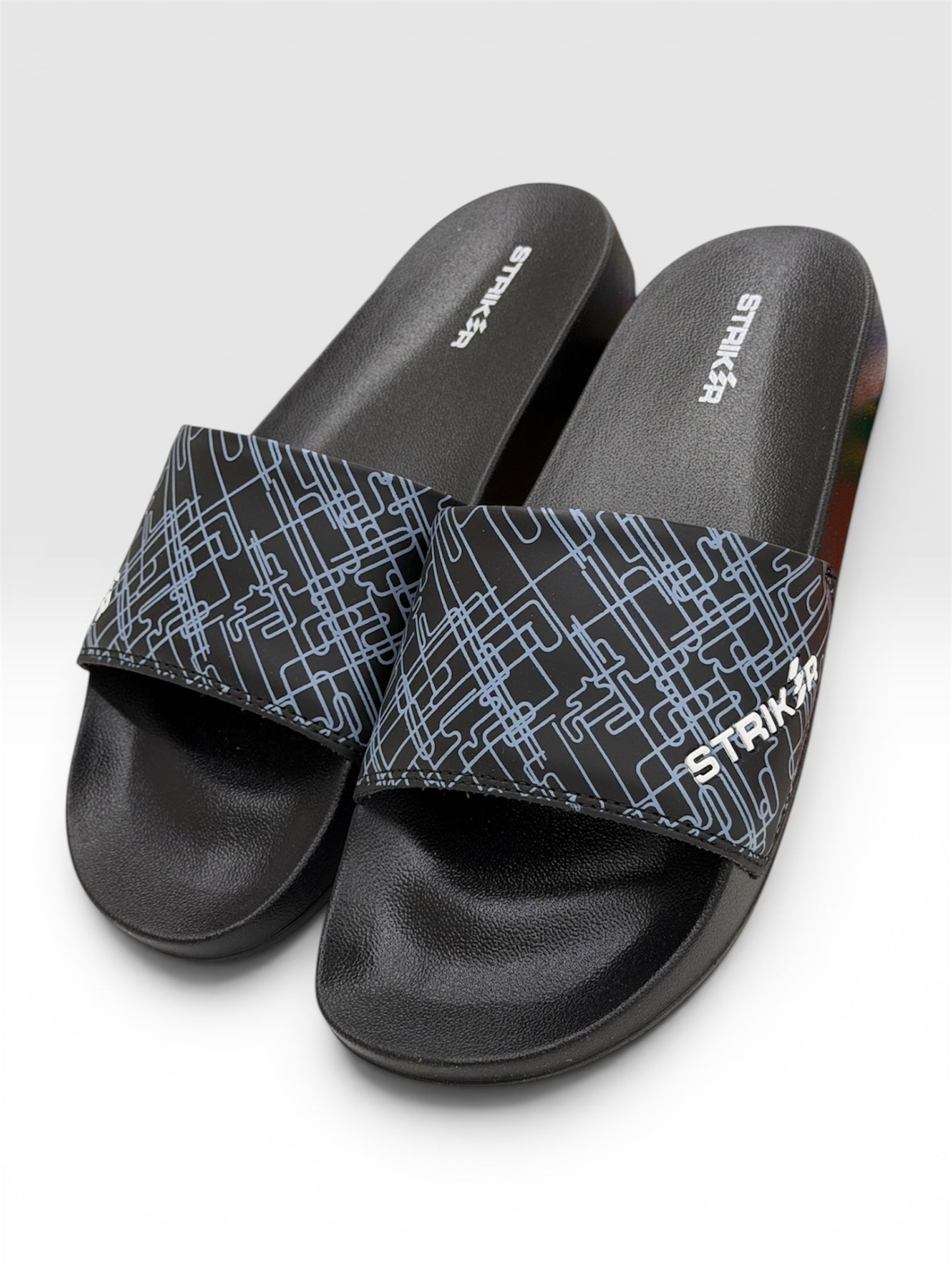 STRIKER SLIDERS BLACK FOR MEN