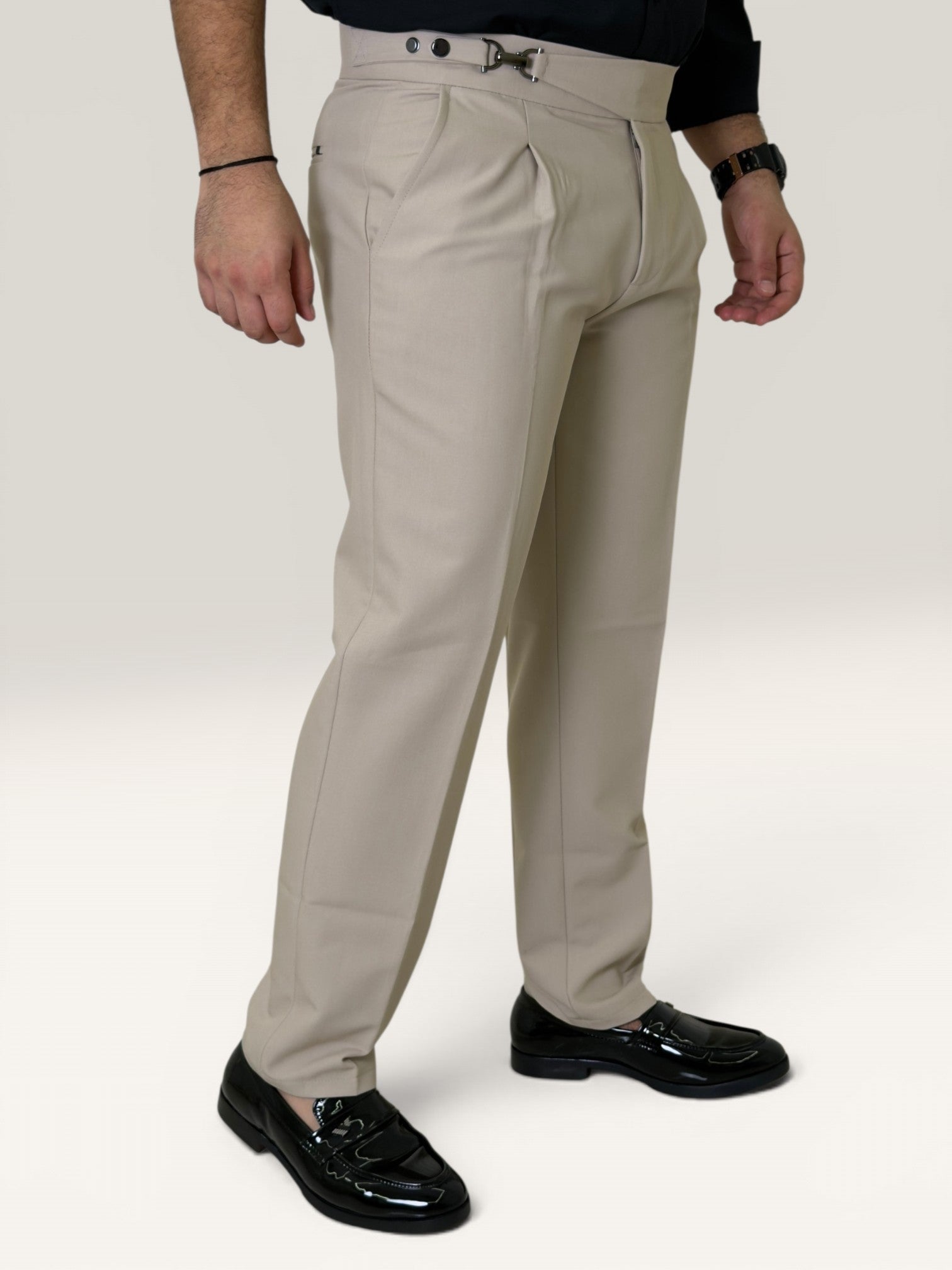 Cream Gurkha Pant 2