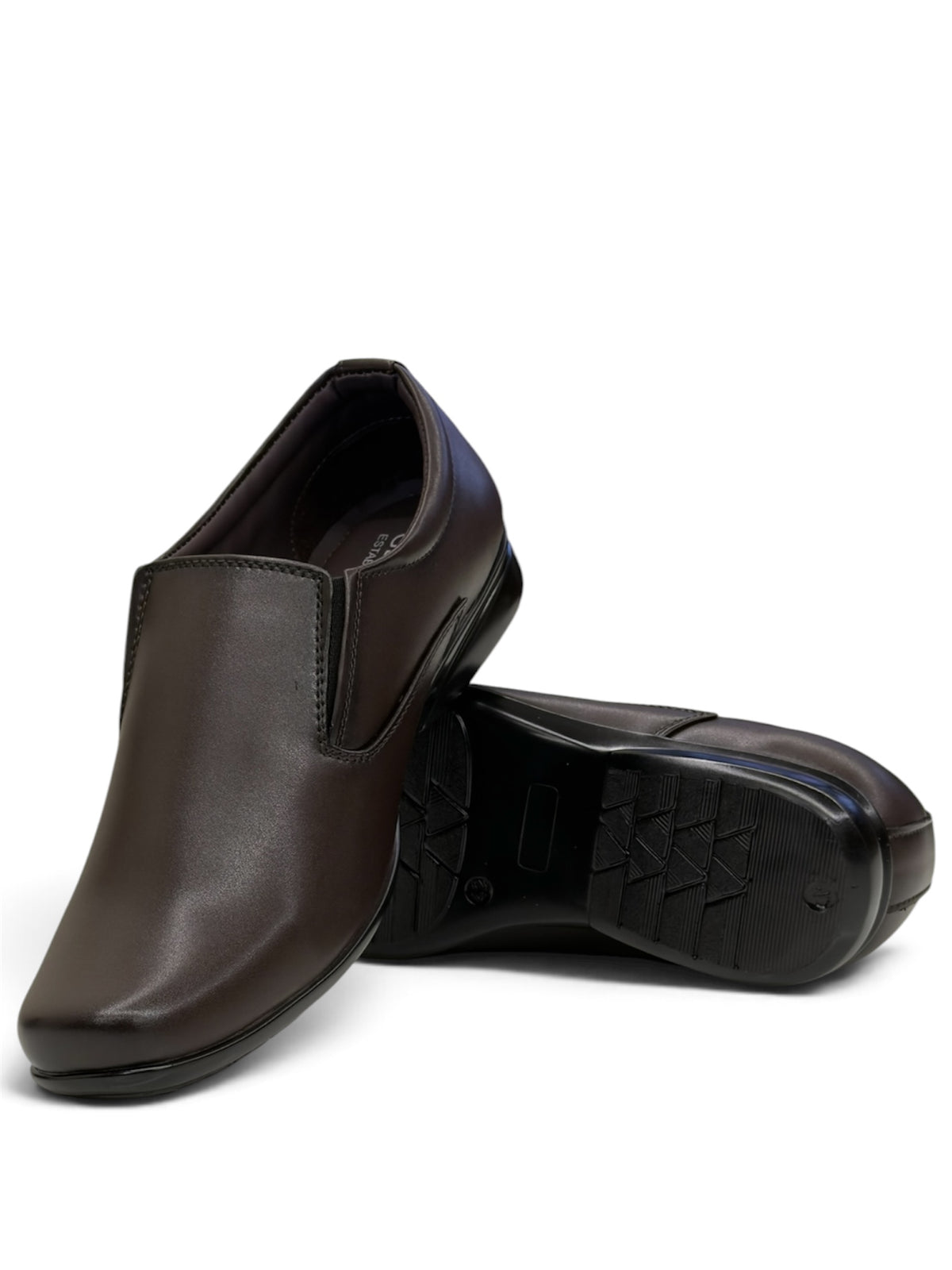 GLOBERS MEN’S FORMAL SHOES WITHOUT LESS BROWN