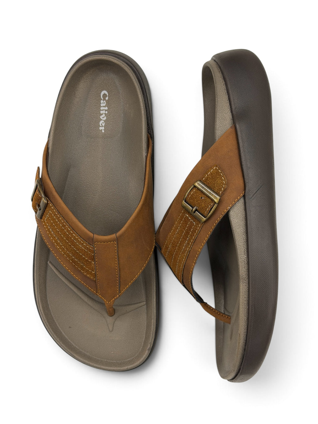 Caliver V-Shape Men's Sandal 6811 Tan