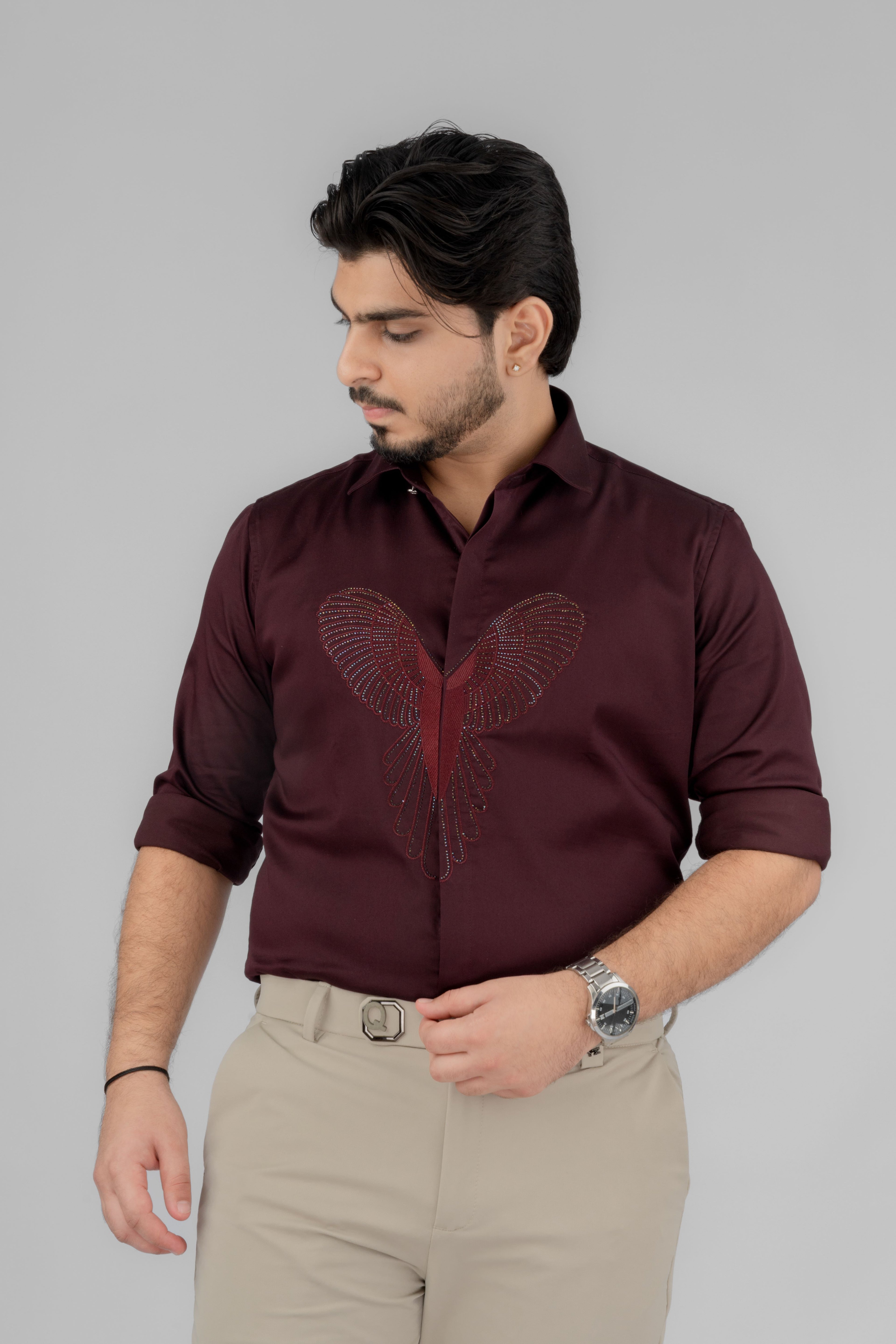 WINE WINGS SHIRT