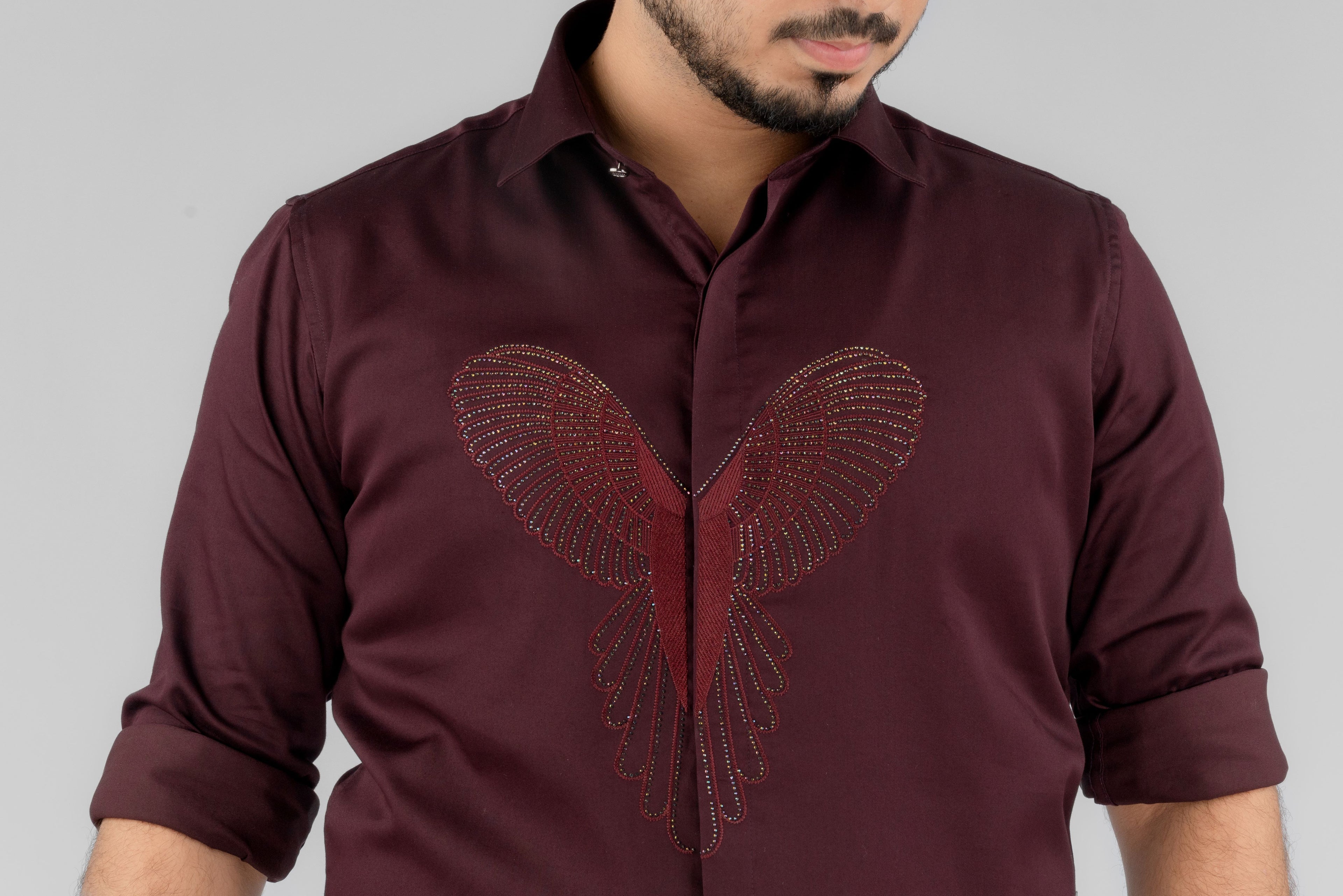 WINE WINGS SHIRT