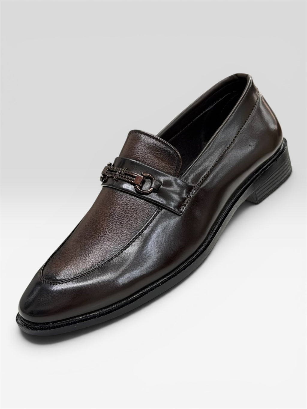 WALTAIR BROWN LOAFERS FOR MENS