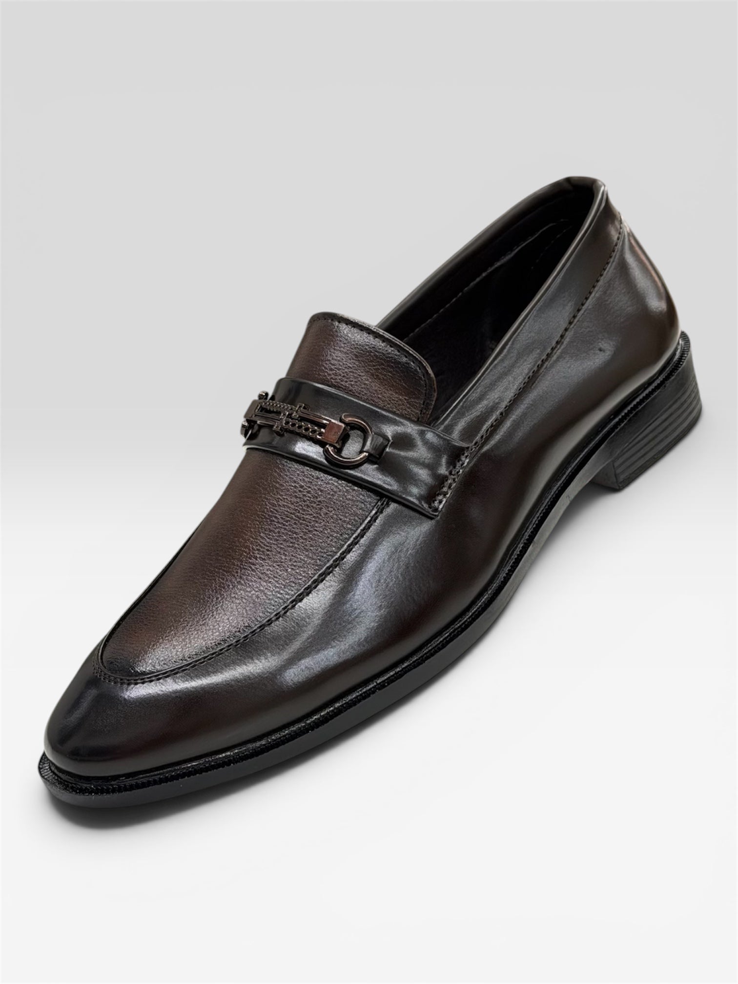 WALTAIR BROWN LOAFERS FOR MENS
