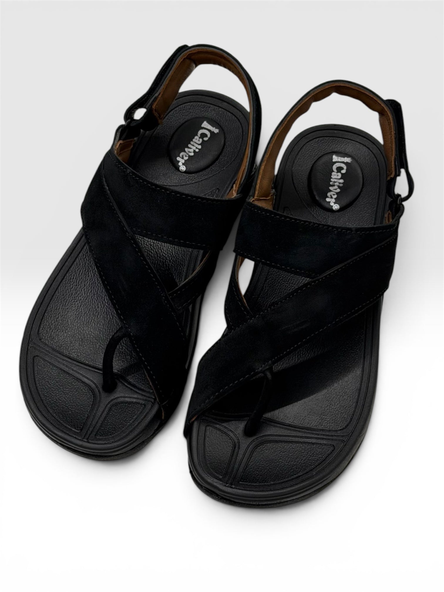 CALIVER PSPK SANDLES - BLACK - FOR MENS