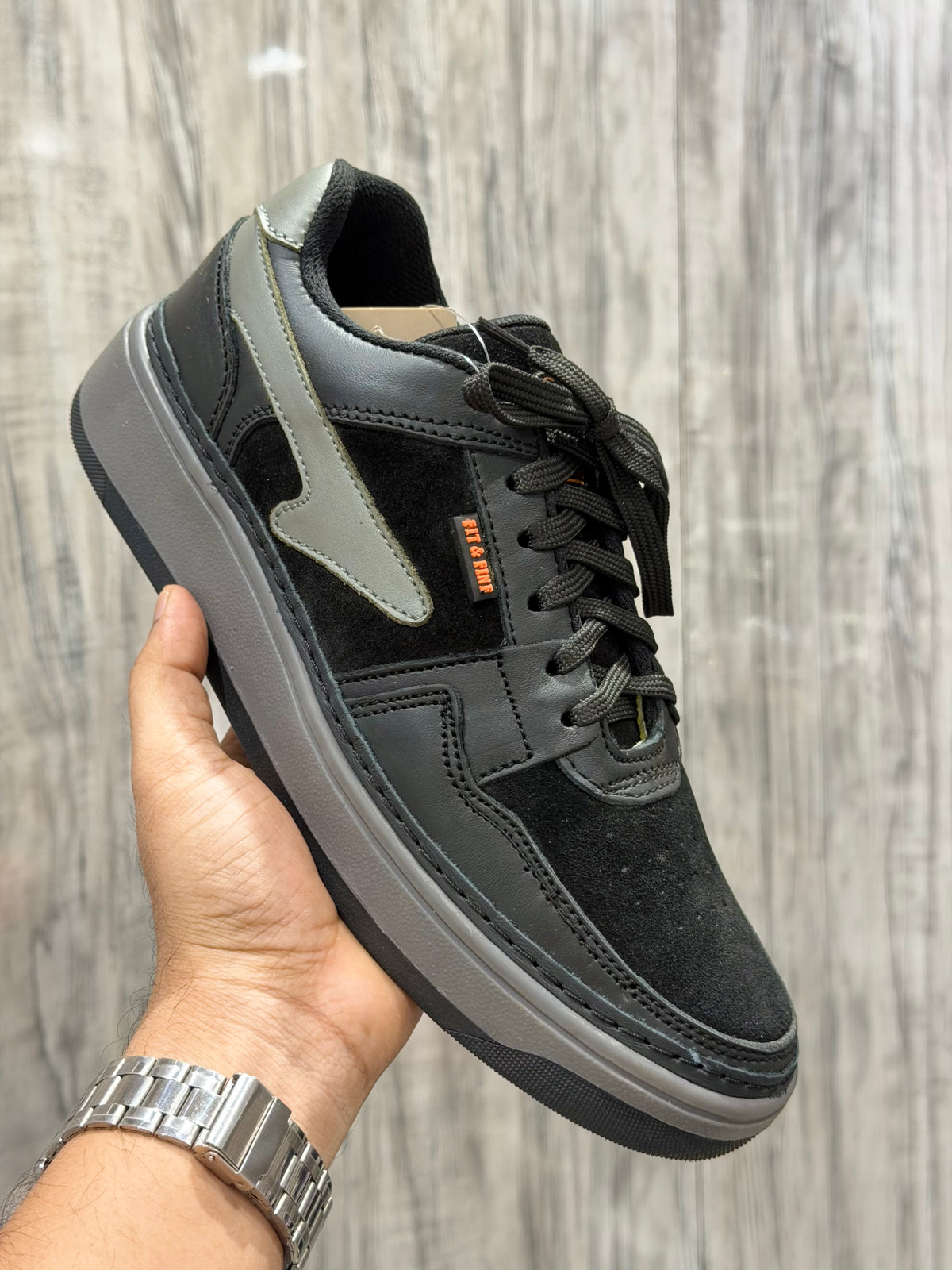 FIT&FINE CASUAL SHOE BLACK