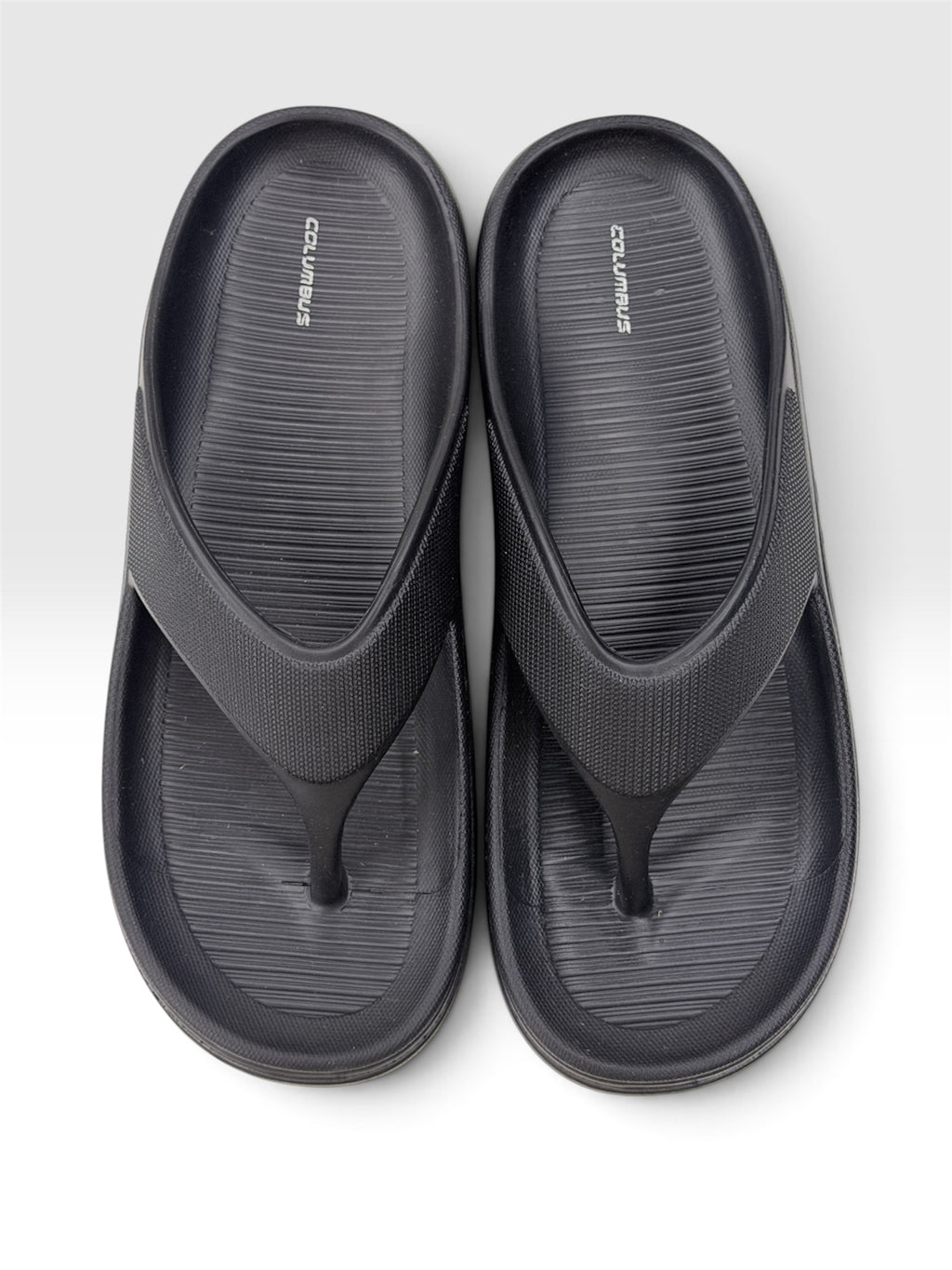 MASSAGER BLACK SLIPPERS