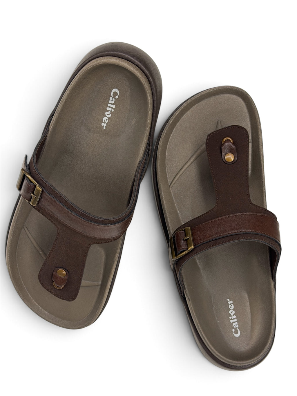 Caliver V-Shape Men's Sandal 6804 Brown