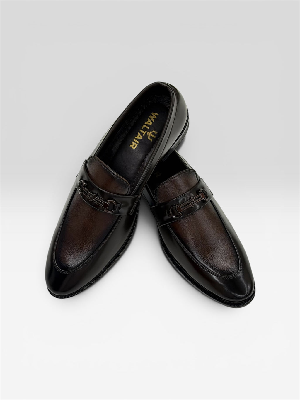 WALTAIR BROWN LOAFERS FOR MENS