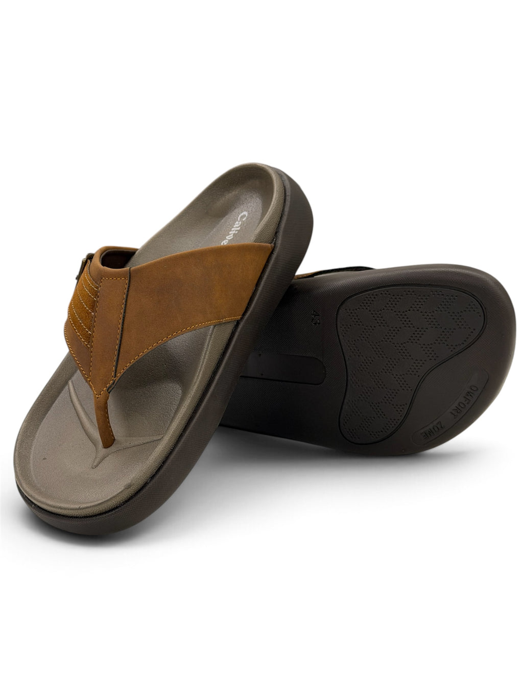 Caliver V-Shape Men's Sandal 6811 Tan
