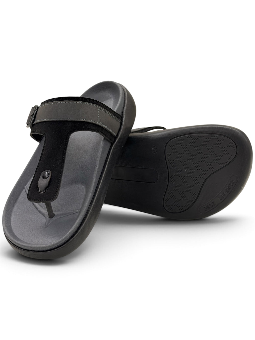 Caliver V-Shape Men's Sandal 6804 Black