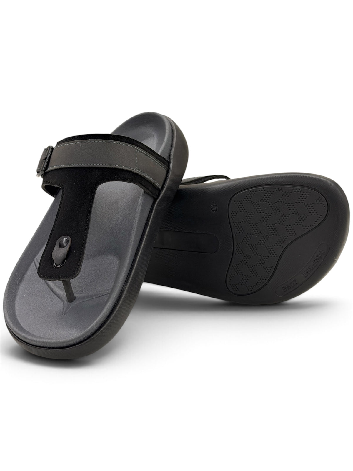 Caliver V-Shape Men's Sandal 6804 Black