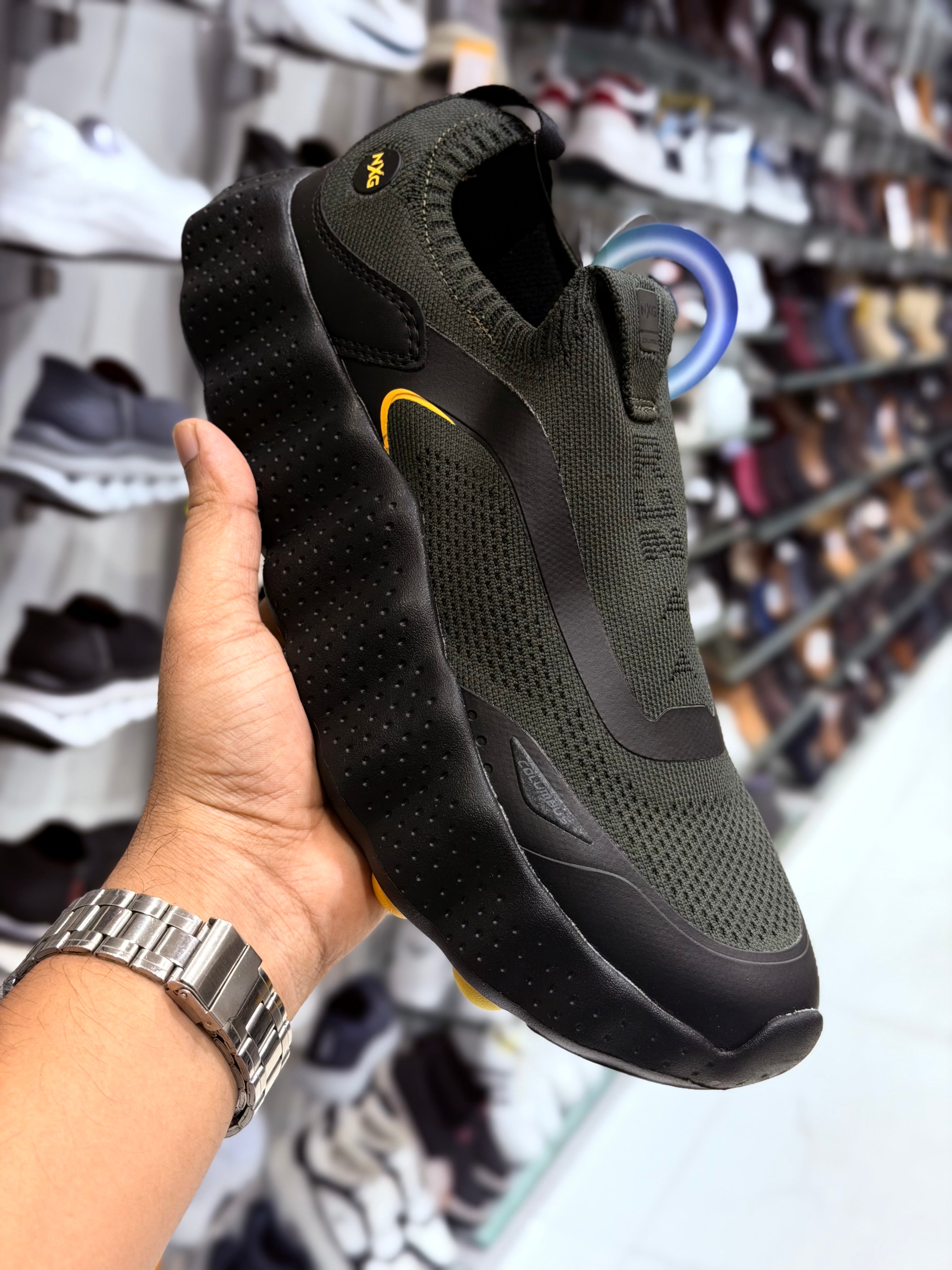 COLUMBUS POD GRIP SHOE - OLIVE