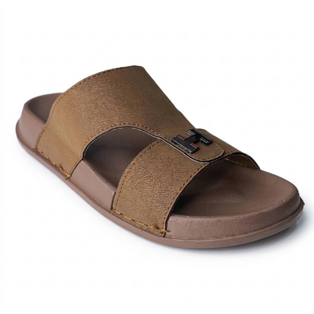 WOOLCHEF TAN SANDAL FOR MEN