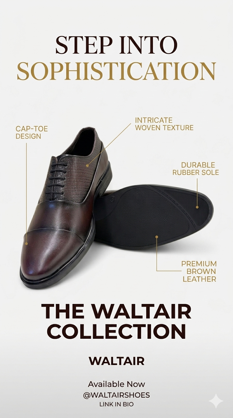 WALTAIR TEXTURED OXFORD FOR MEN