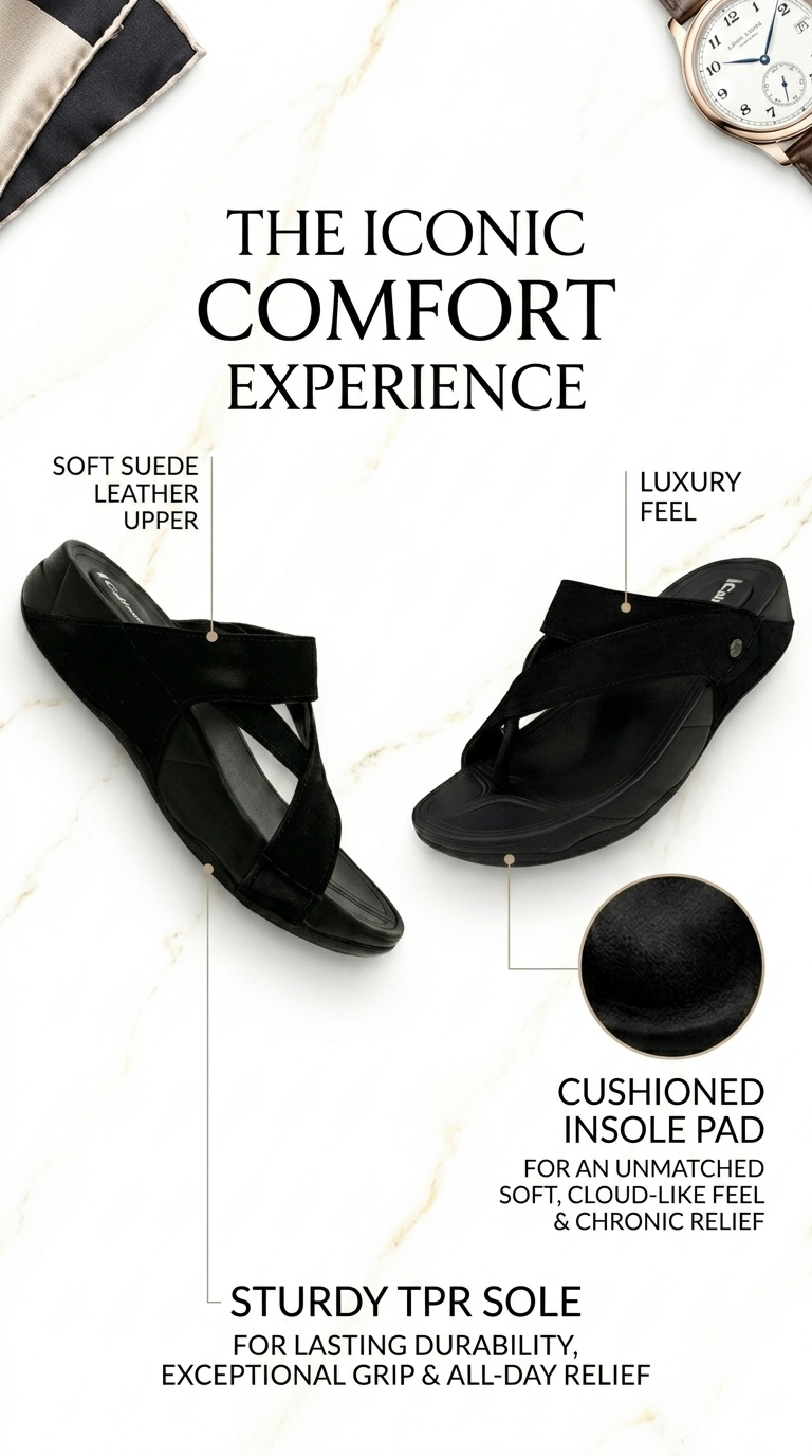 Caliver Cross Slipper for Men
