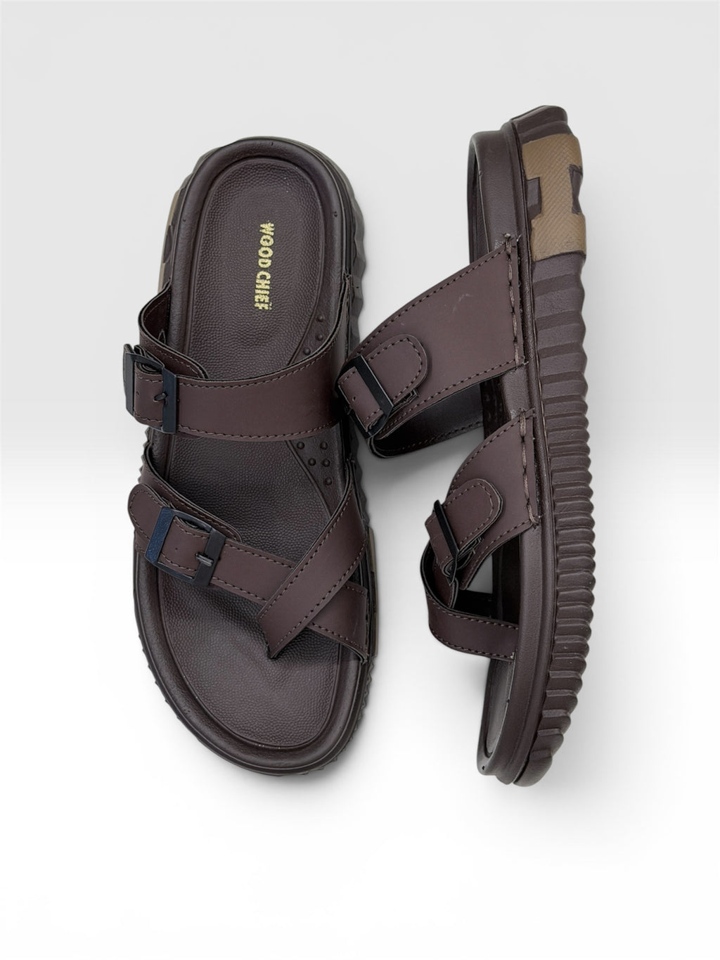 WOOLCHEF "OG" OLIVE SANDALS FOR MEN