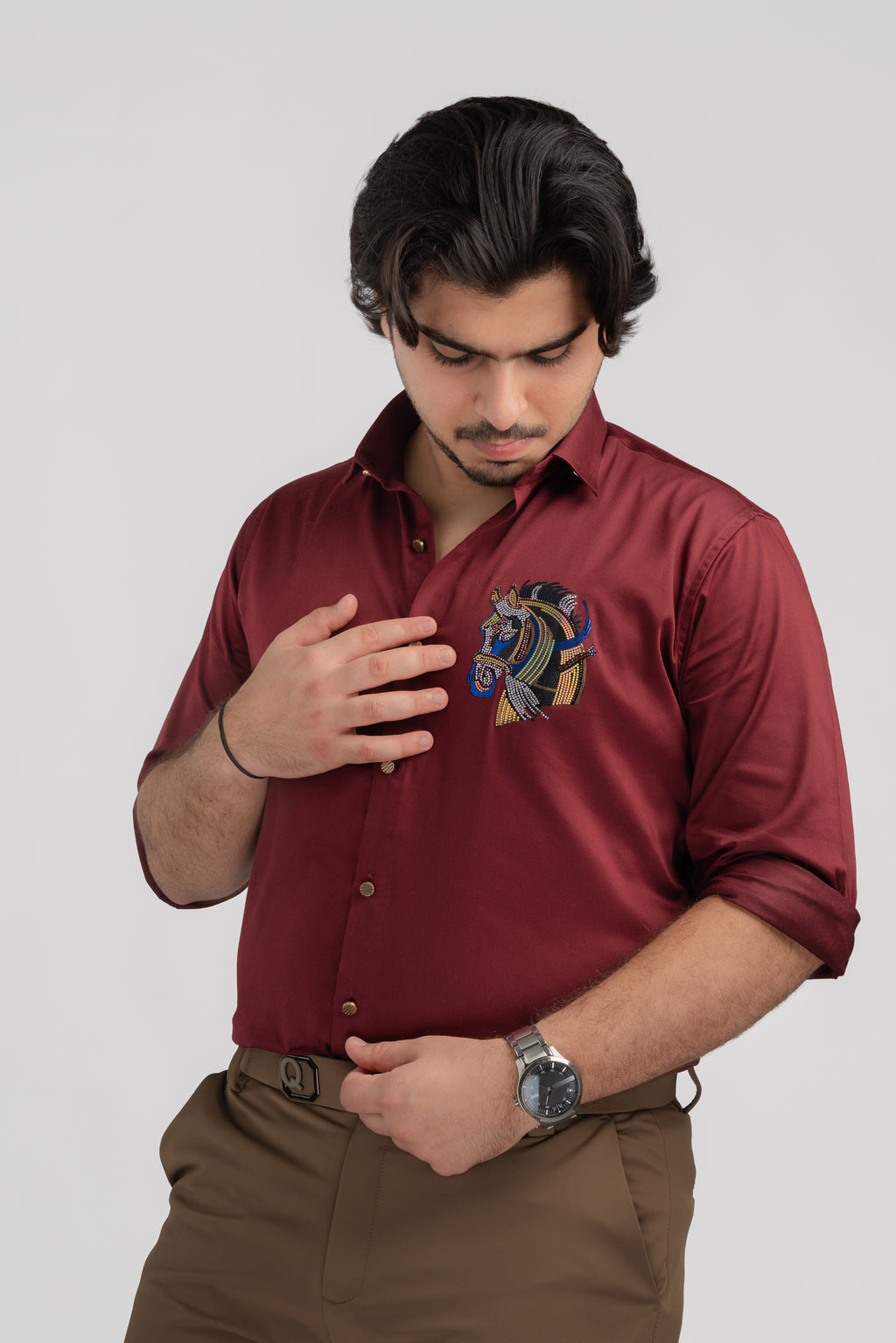Horse Maroon