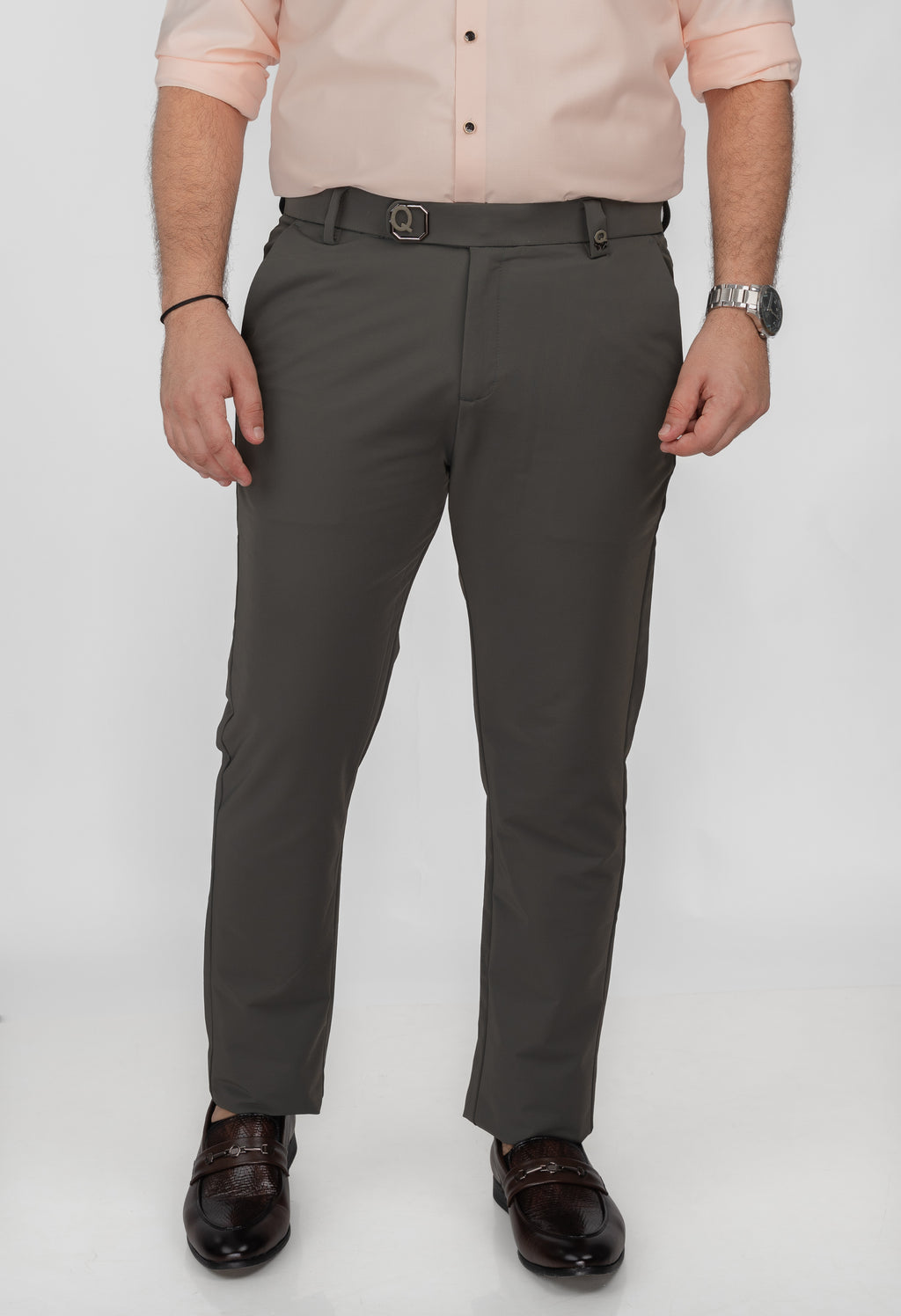 Olive Buckle Pant 10