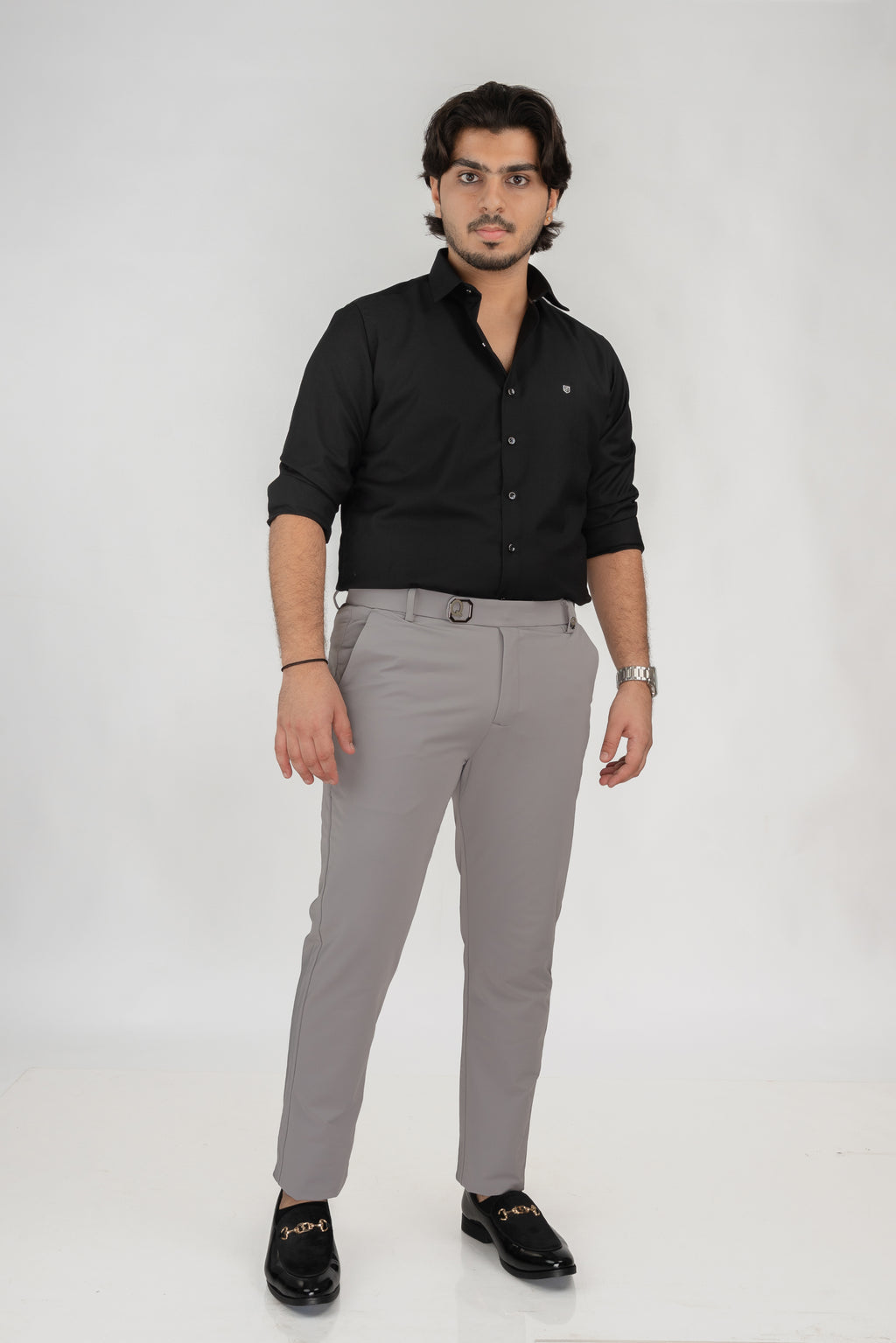 Plain Black full sleeve shirt