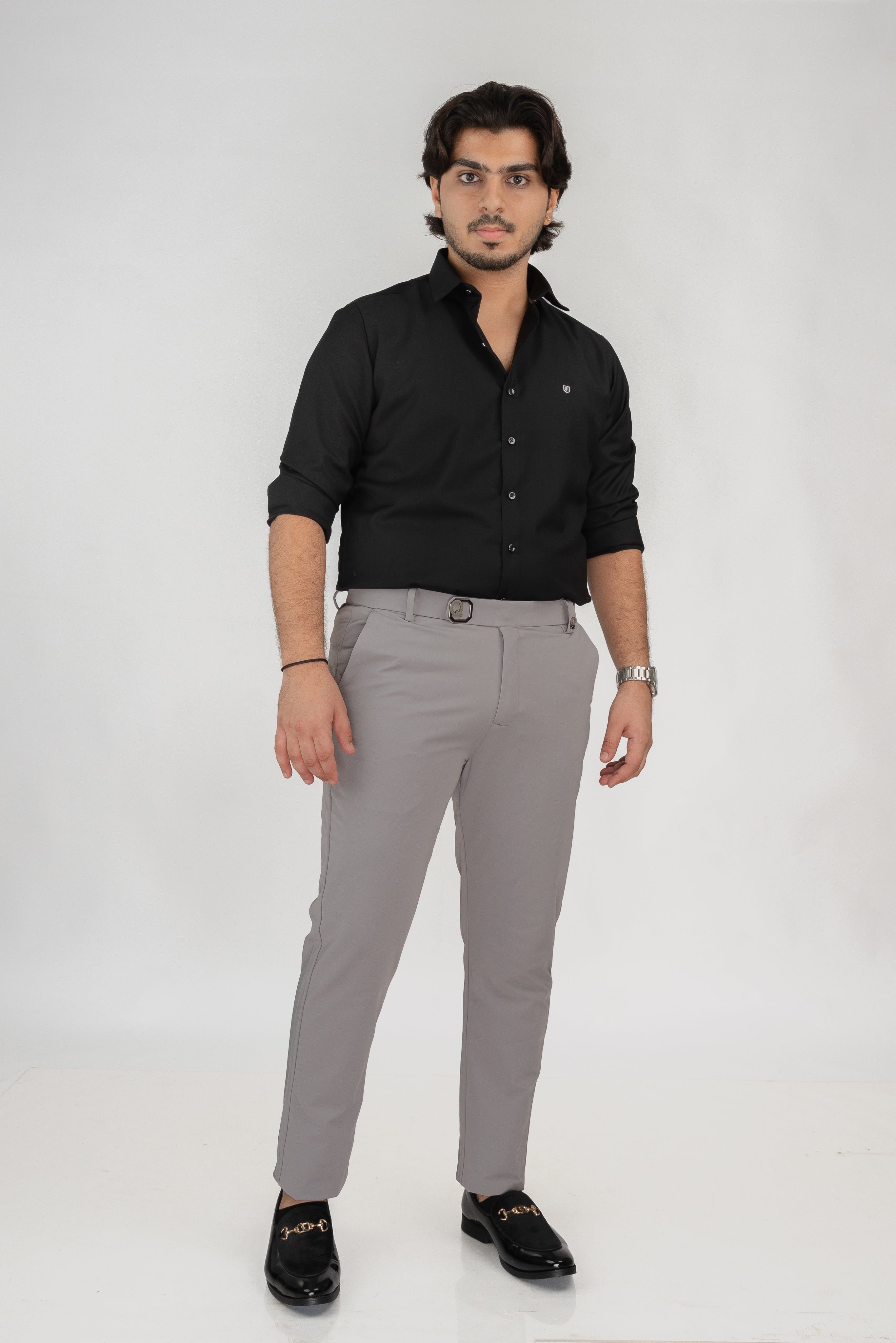 Plain Black full sleeve shirt