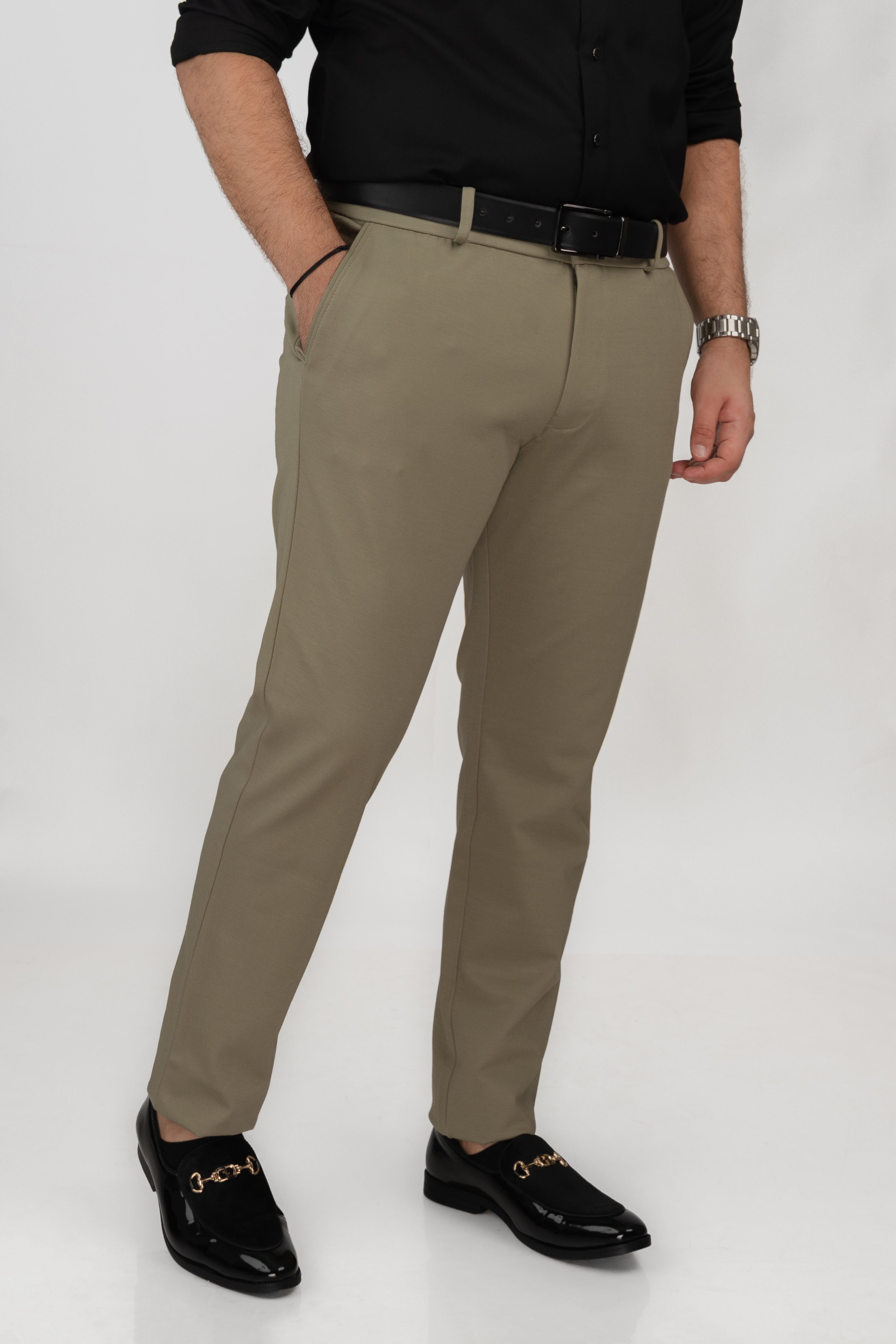 Green Stretch Pant