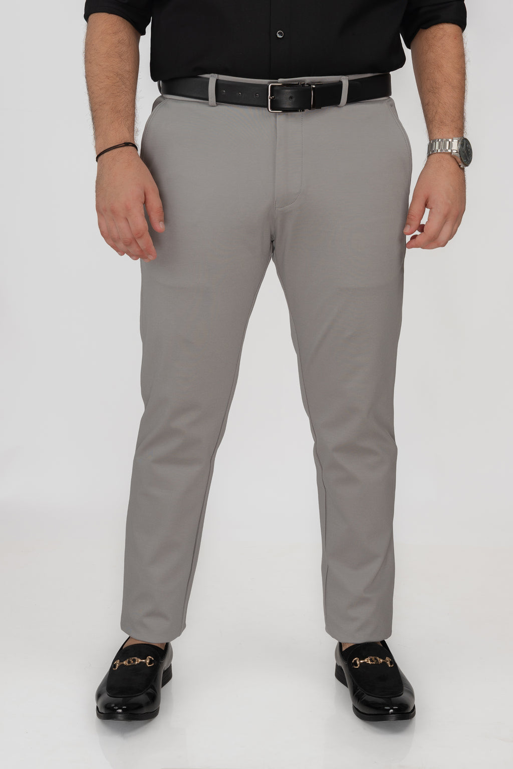 Light Grey Stretch Pant 7