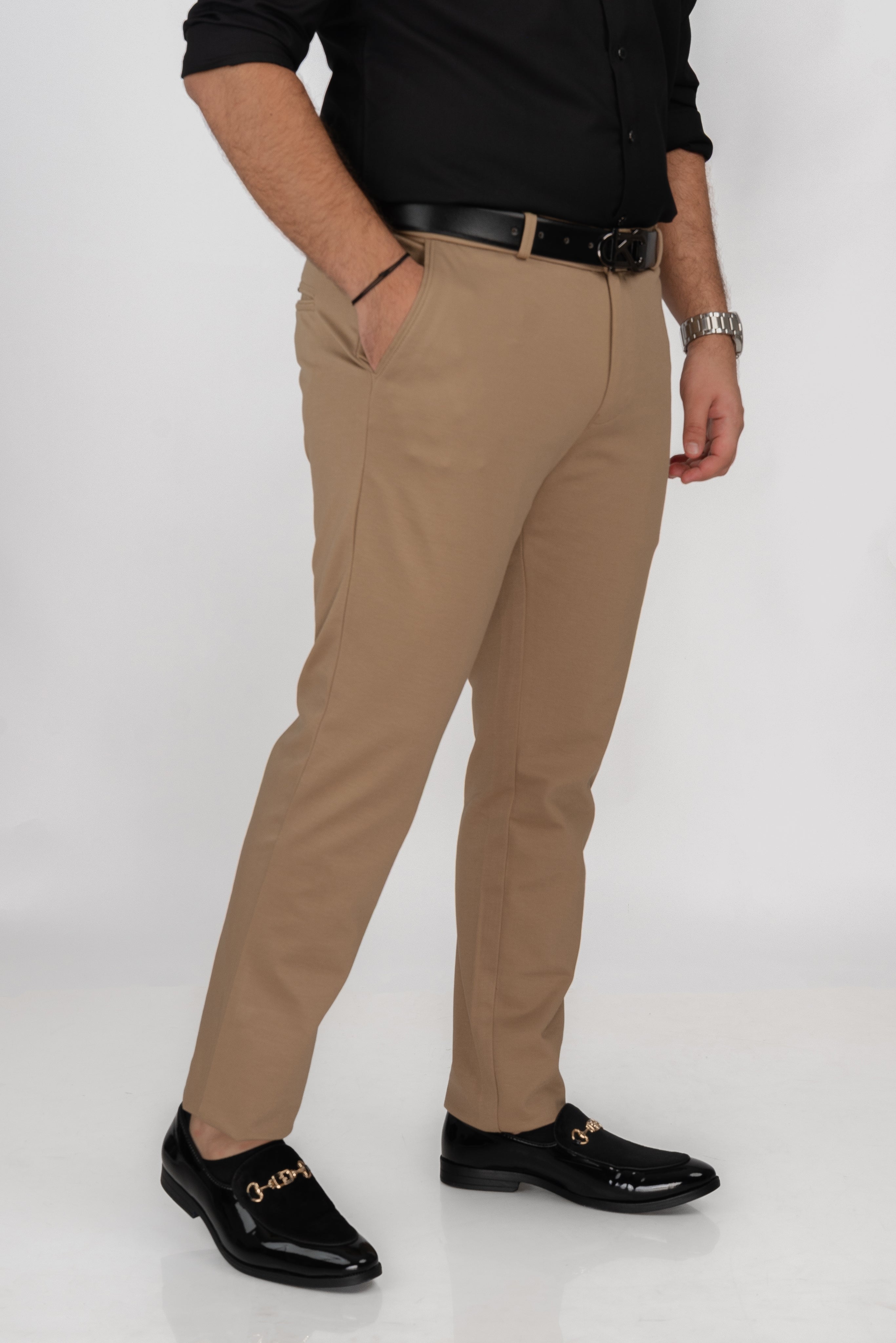 Khaki Stretch Pant