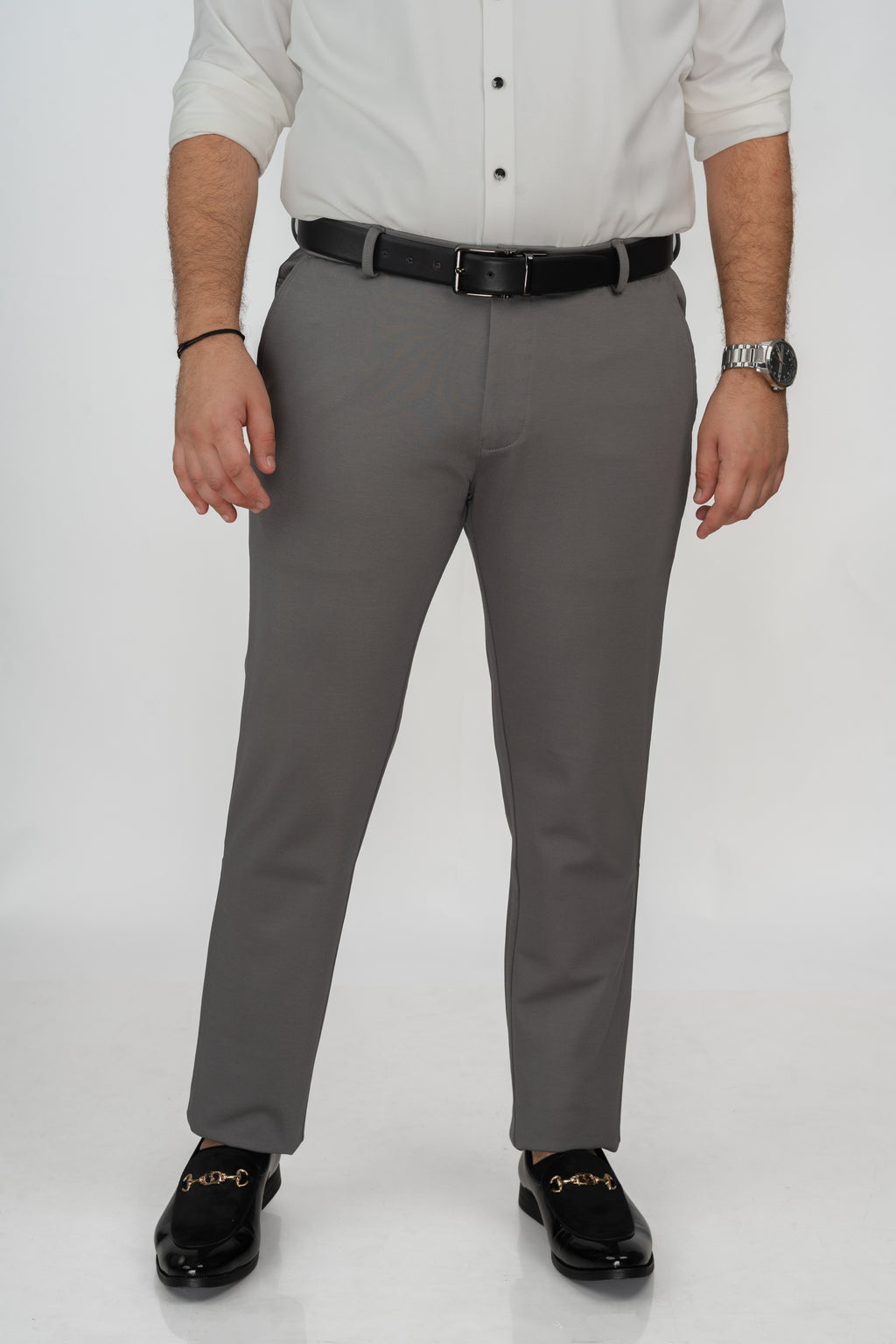 Dark Grey Stretch Pant 8