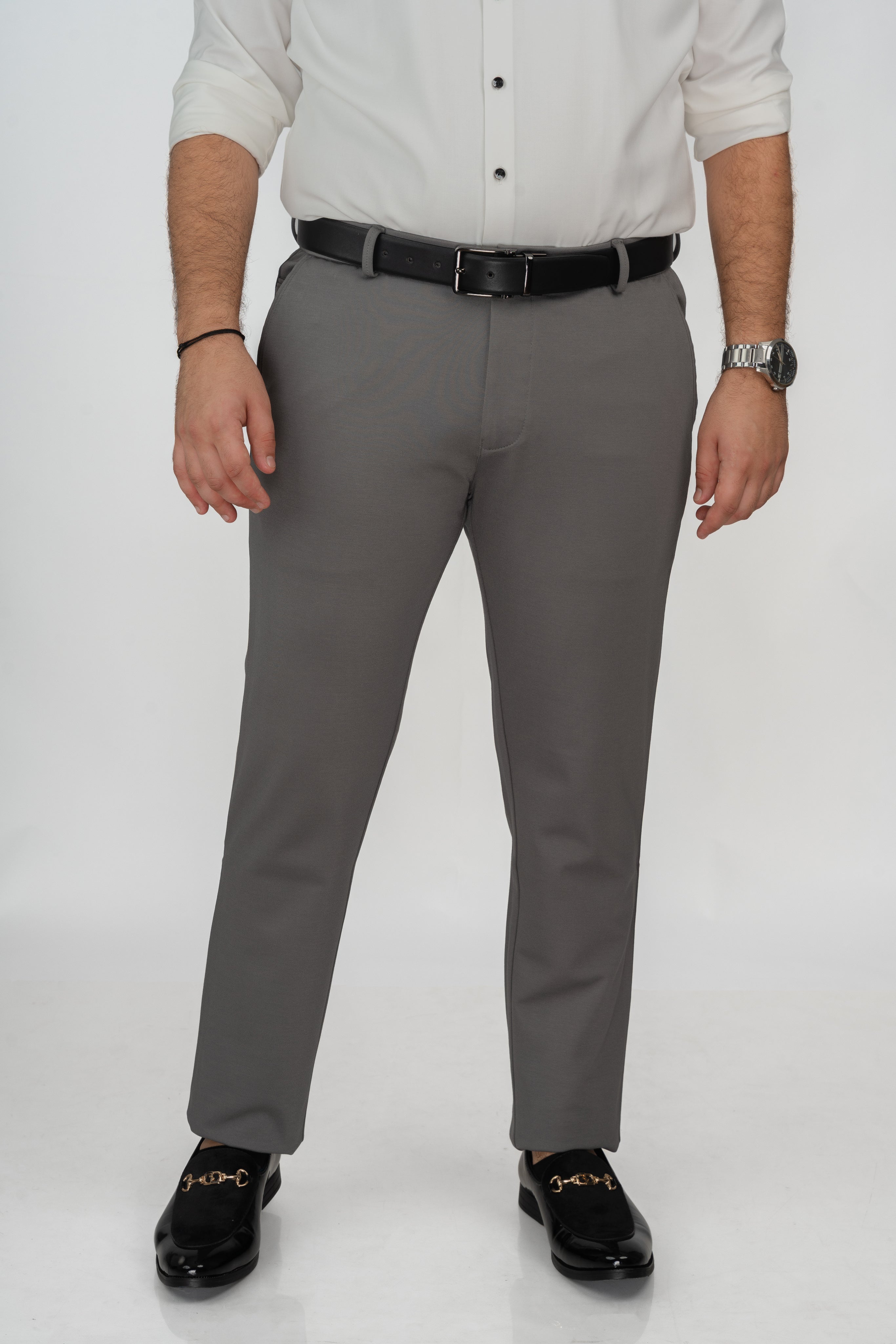 Dark Grey Stretch Pant