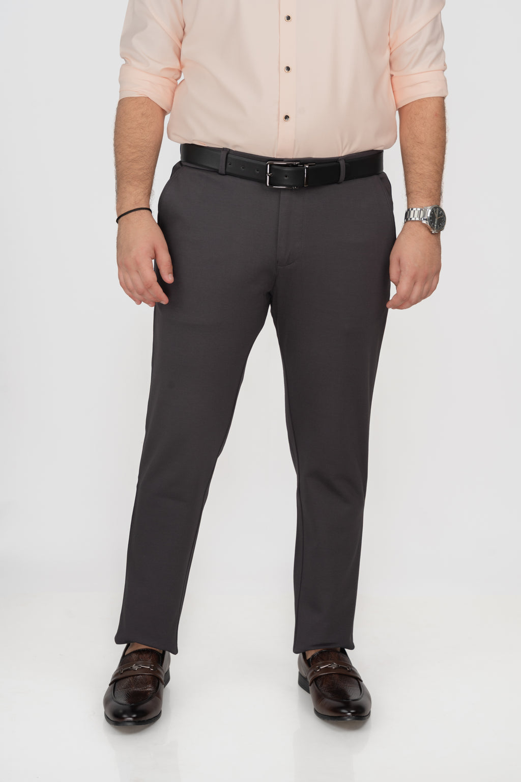 Charcoal Grey Stretch Pant 9