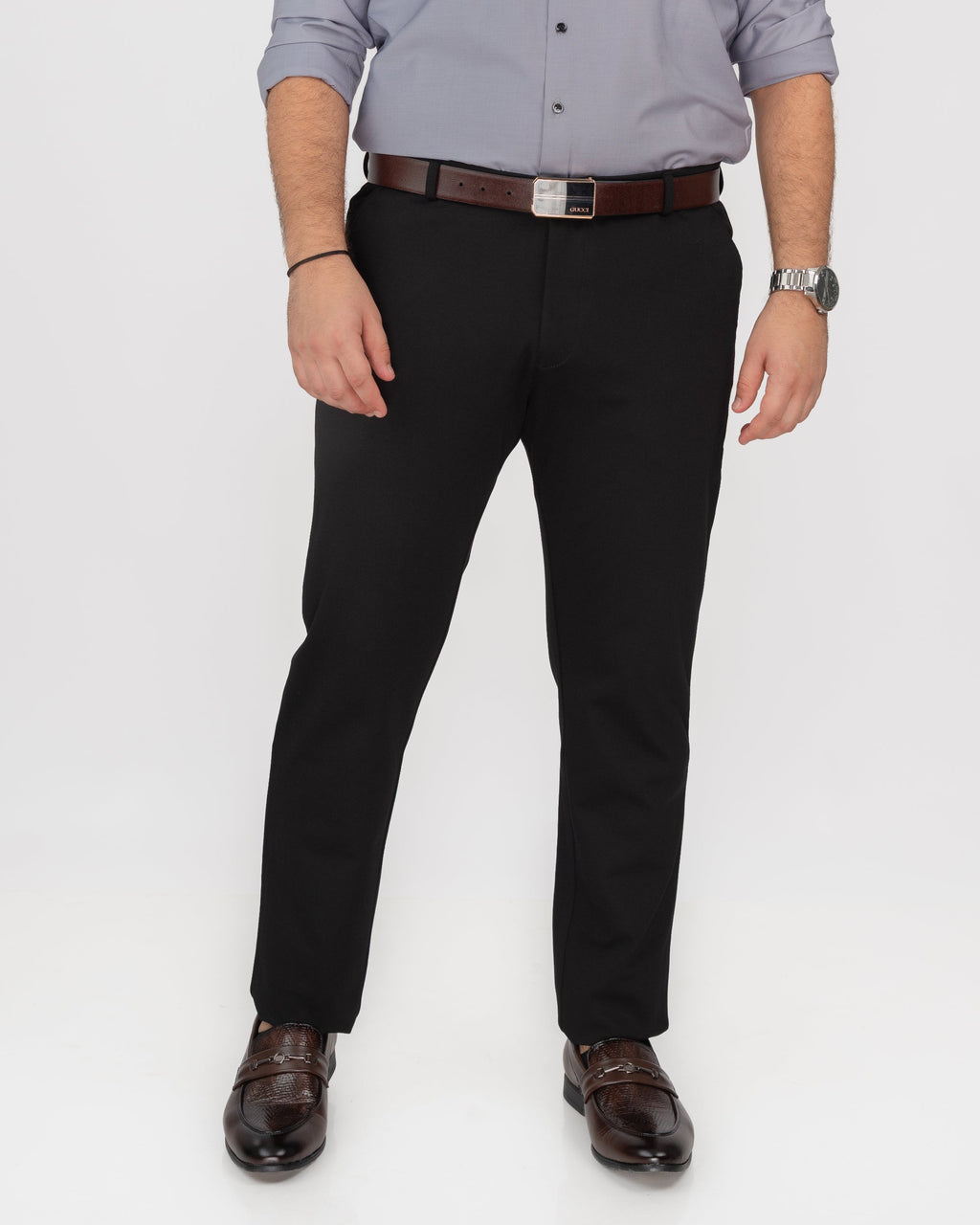 Black Stretch Pants Trouser 12
