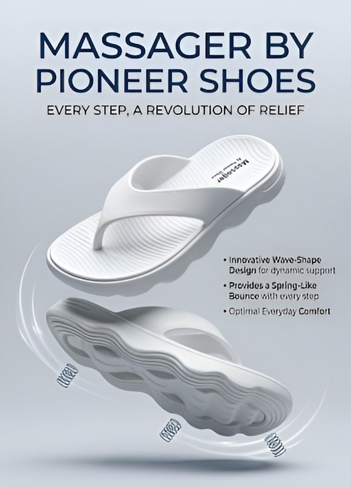 MASSAGER WHITE SLIPPERS